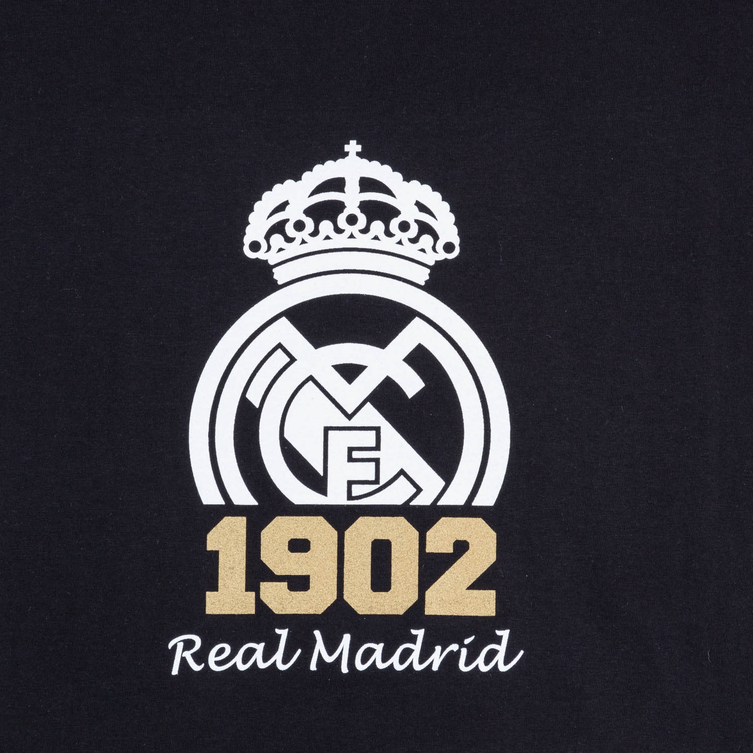 Mens Crest 1902 T-Shirt Black - Image 4