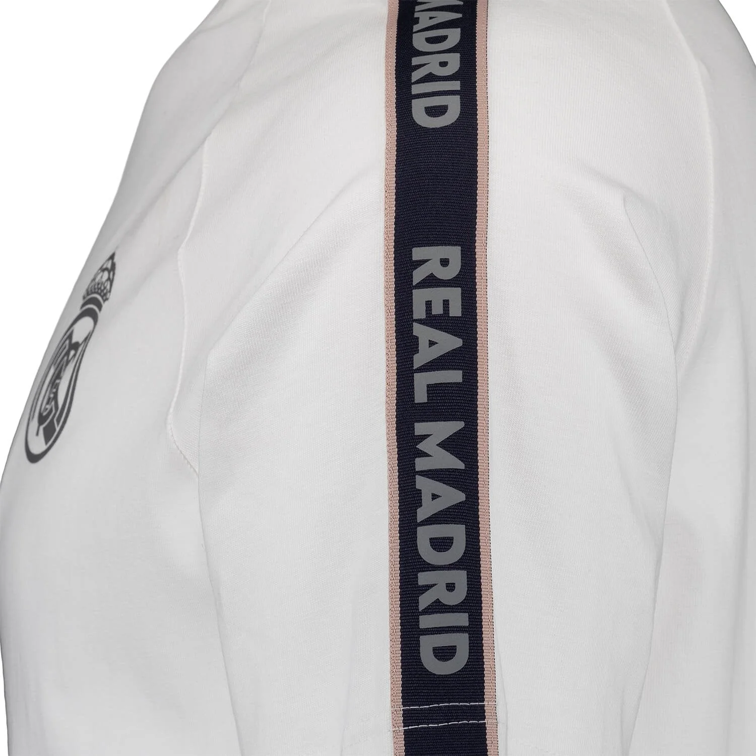 Mens Tape T-Shirt White Real Madrid - Image 5