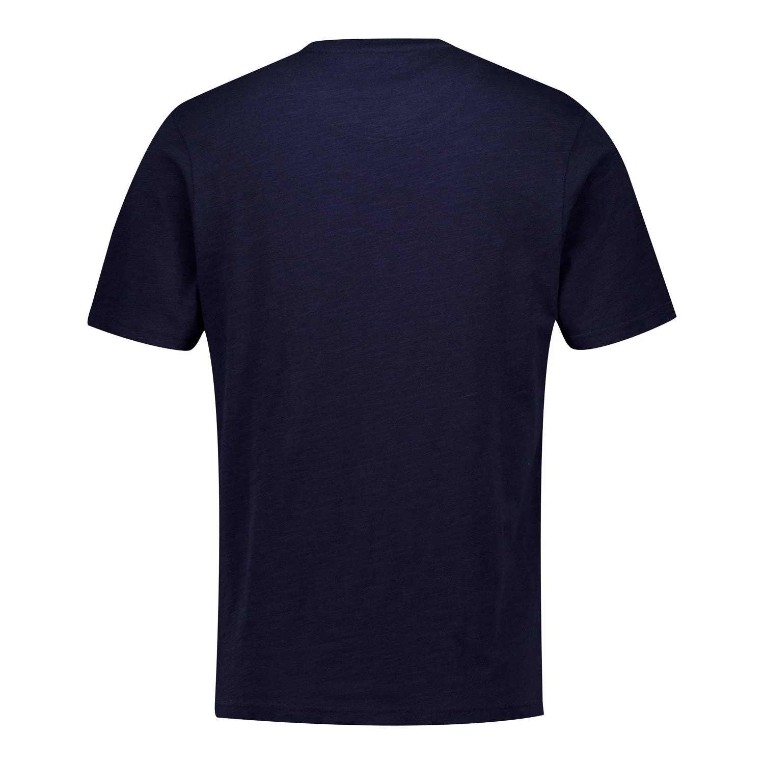 Mens Pastel Cotton Slub T-Shirt Navy Real Madrid - Image 4