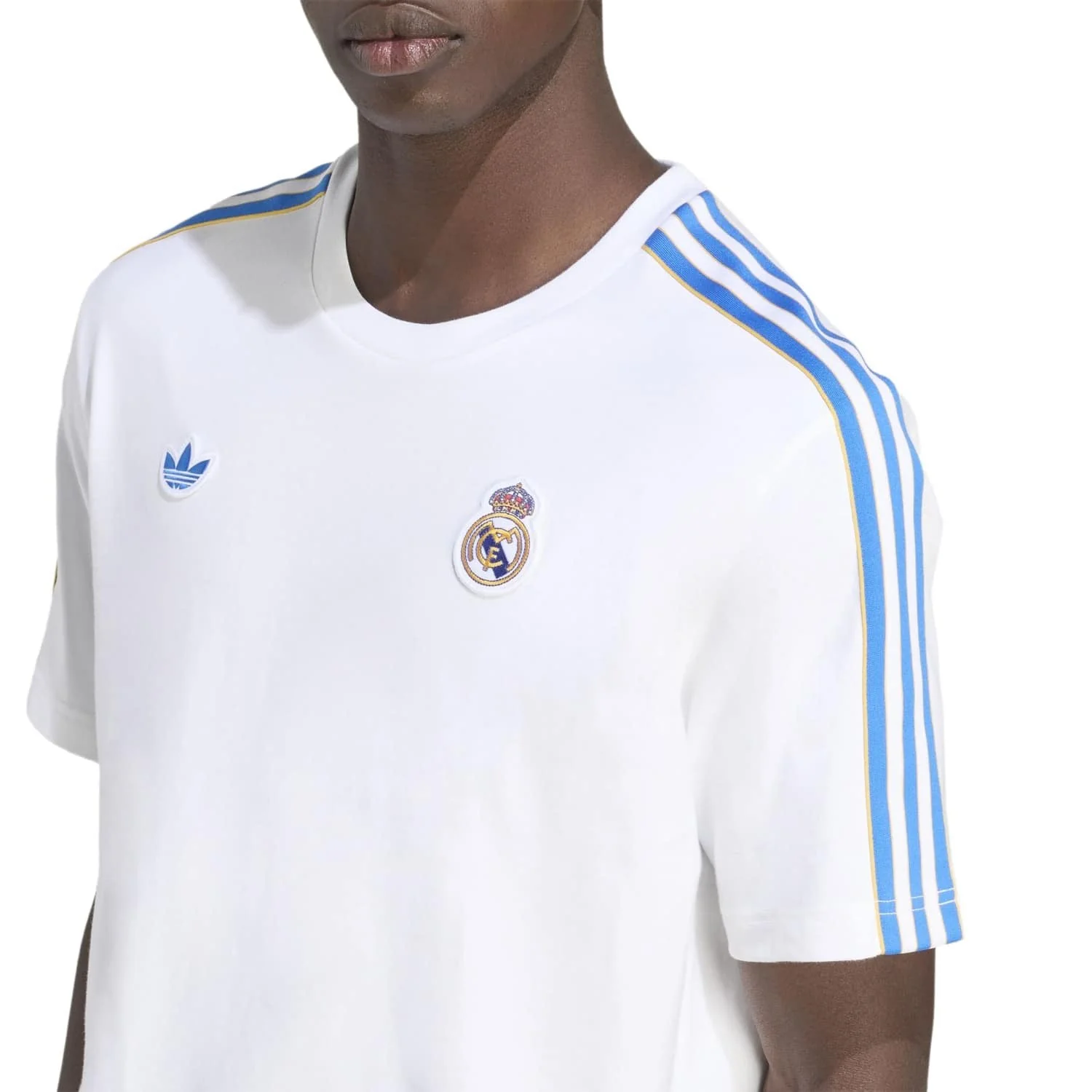 Mens adidas Originals Terrace Icons T-Shirt 25/26 White - Image 2