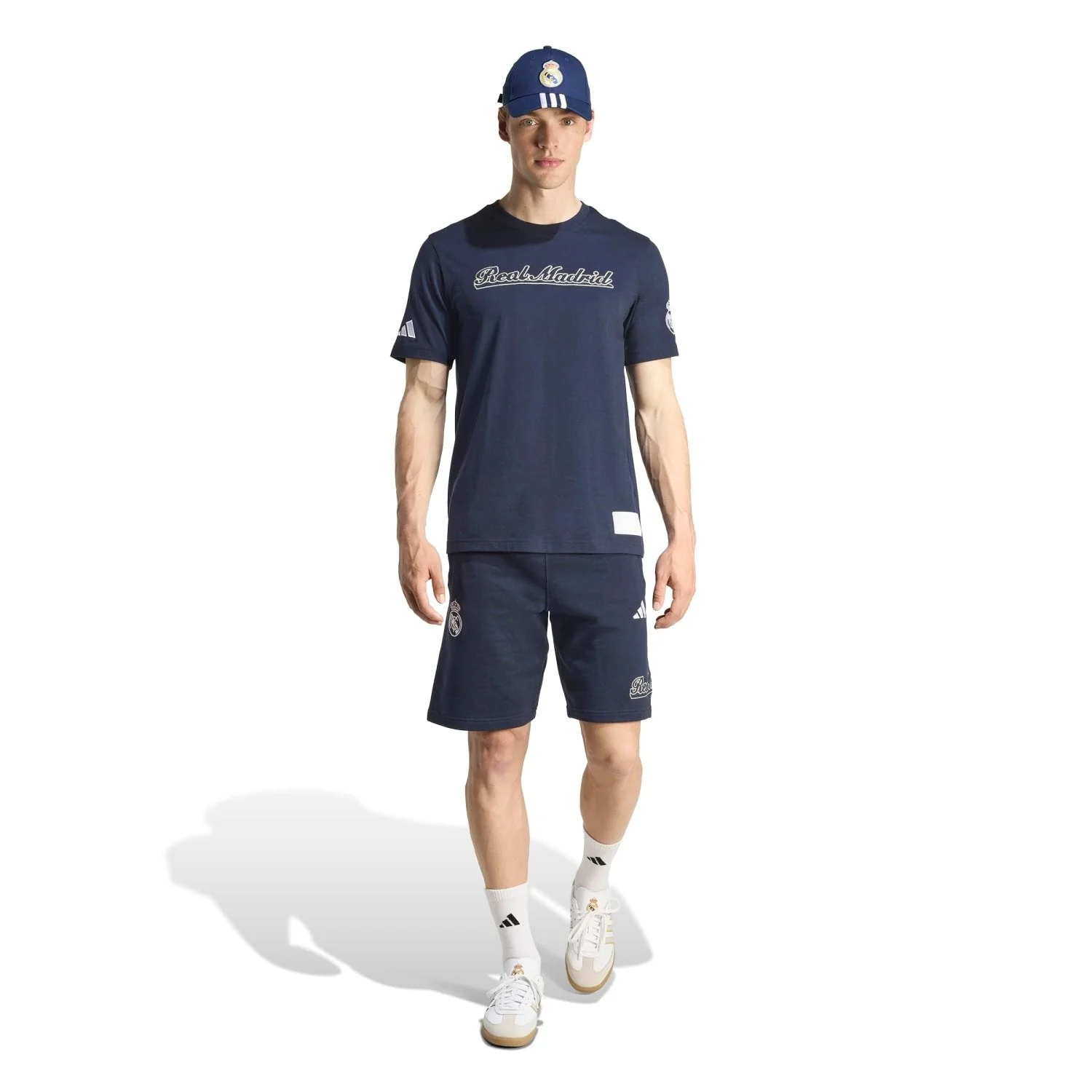 Mens adidas US Pack T-Shirt 25/26 Navy - Image 7