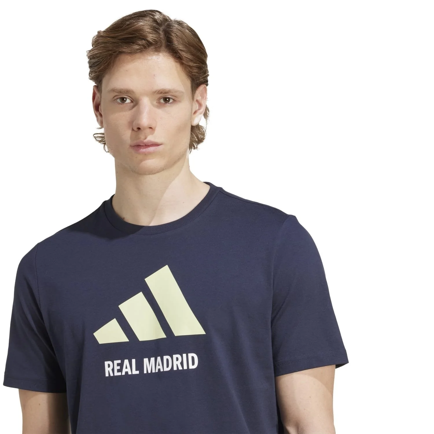 Mens adidas SZN T-Shirt 25/26 Navy - Image 4