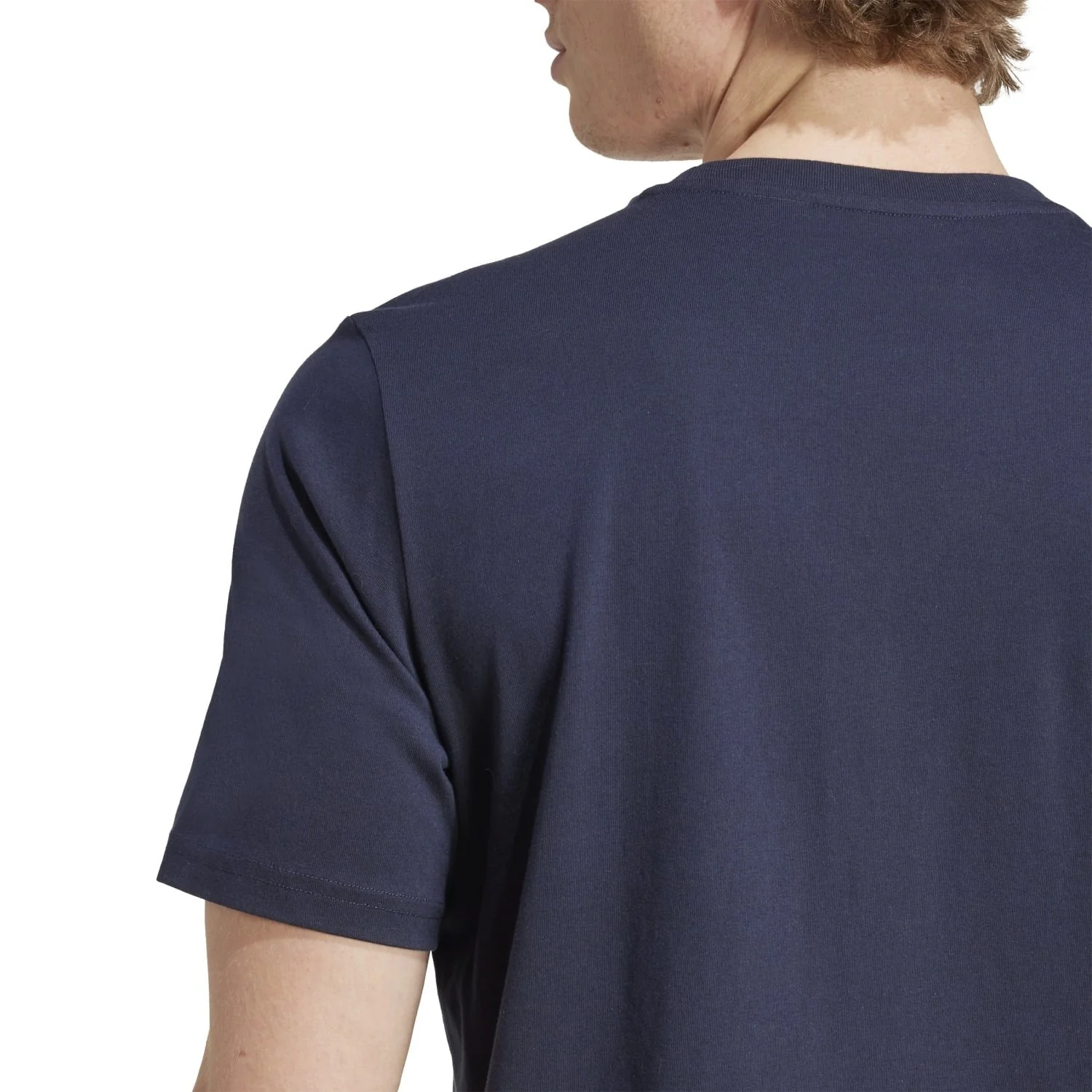 Mens adidas SZN T-Shirt 25/26 Navy - Image 5