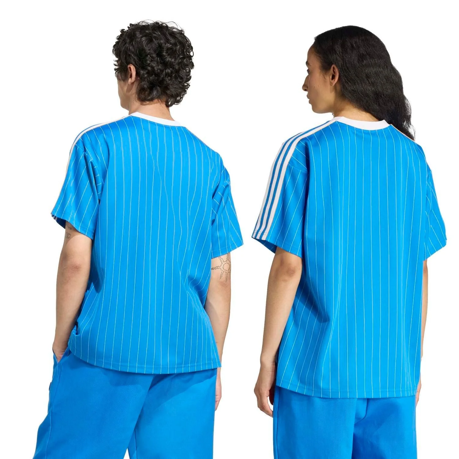 Mens adidas Originals Terrace Icons Shirt 25/26 Blue - Image 3