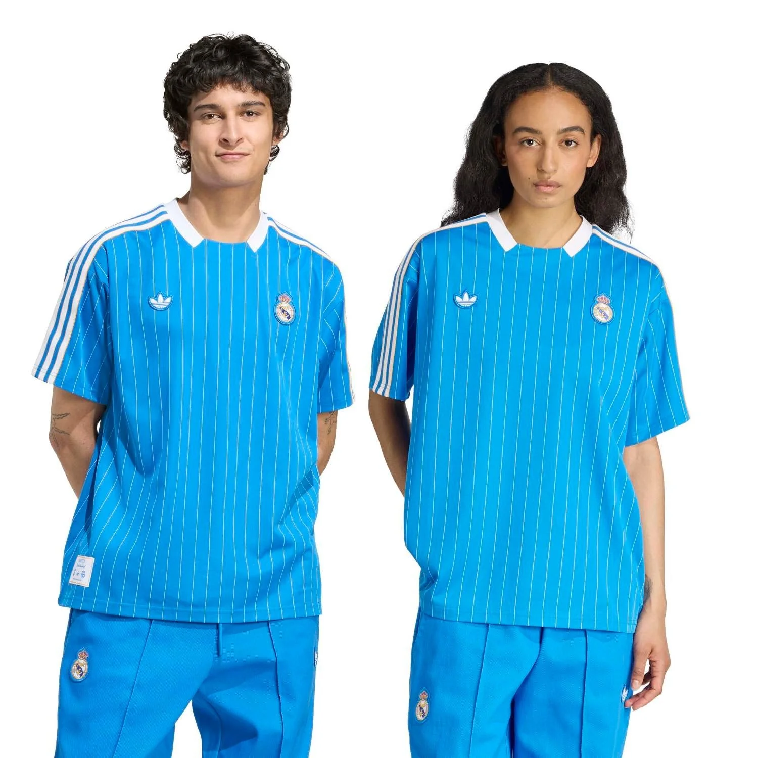 Mens adidas Originals Terrace Icons Shirt 25/26 Blue - Image 6