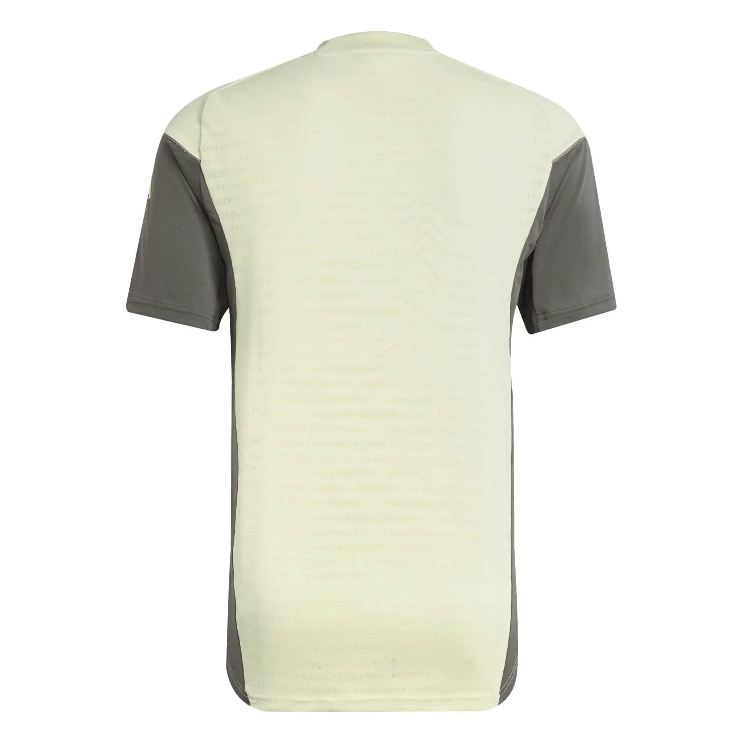 Mens adidas Pro Training Shirt 25/26 Lime Green - Image 2