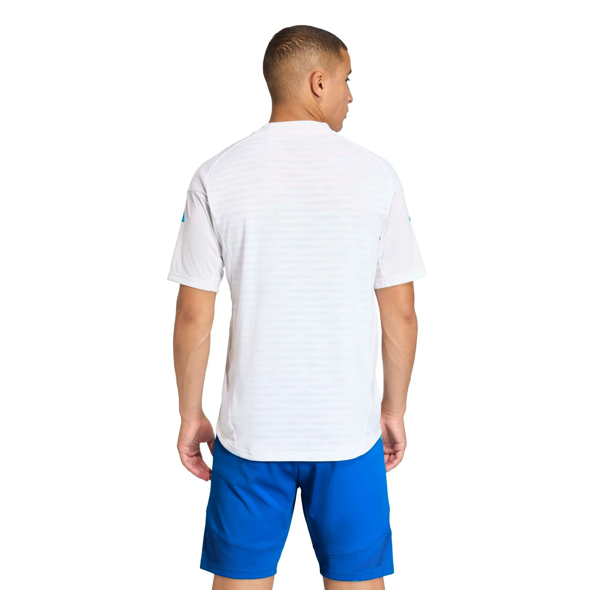 Mens adidas UCL Pro Training Shirt 25/26 White - Image 7
