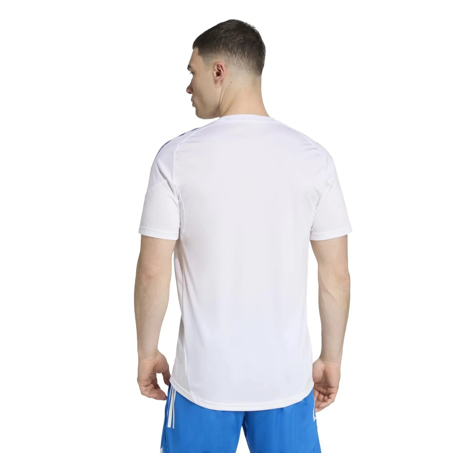 Mens adidas UCL Training Shirt 25/26 White - Image 6