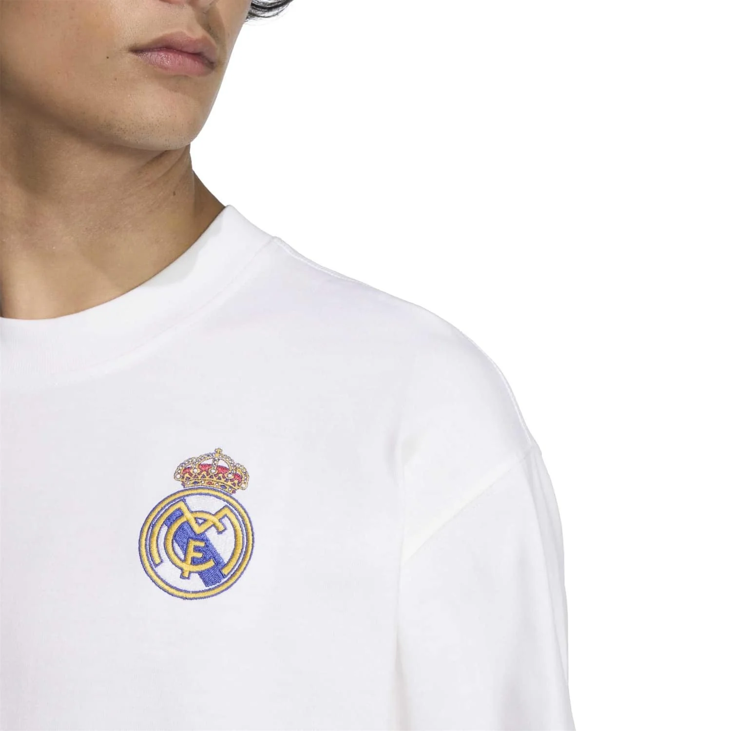 Mens adidas Originals LFSTLR T-Shirt 25/26 White - Image 4