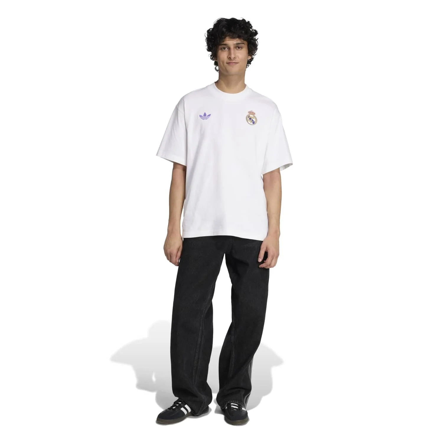 Mens adidas Originals LFSTLR T-Shirt 25/26 White - Image 6