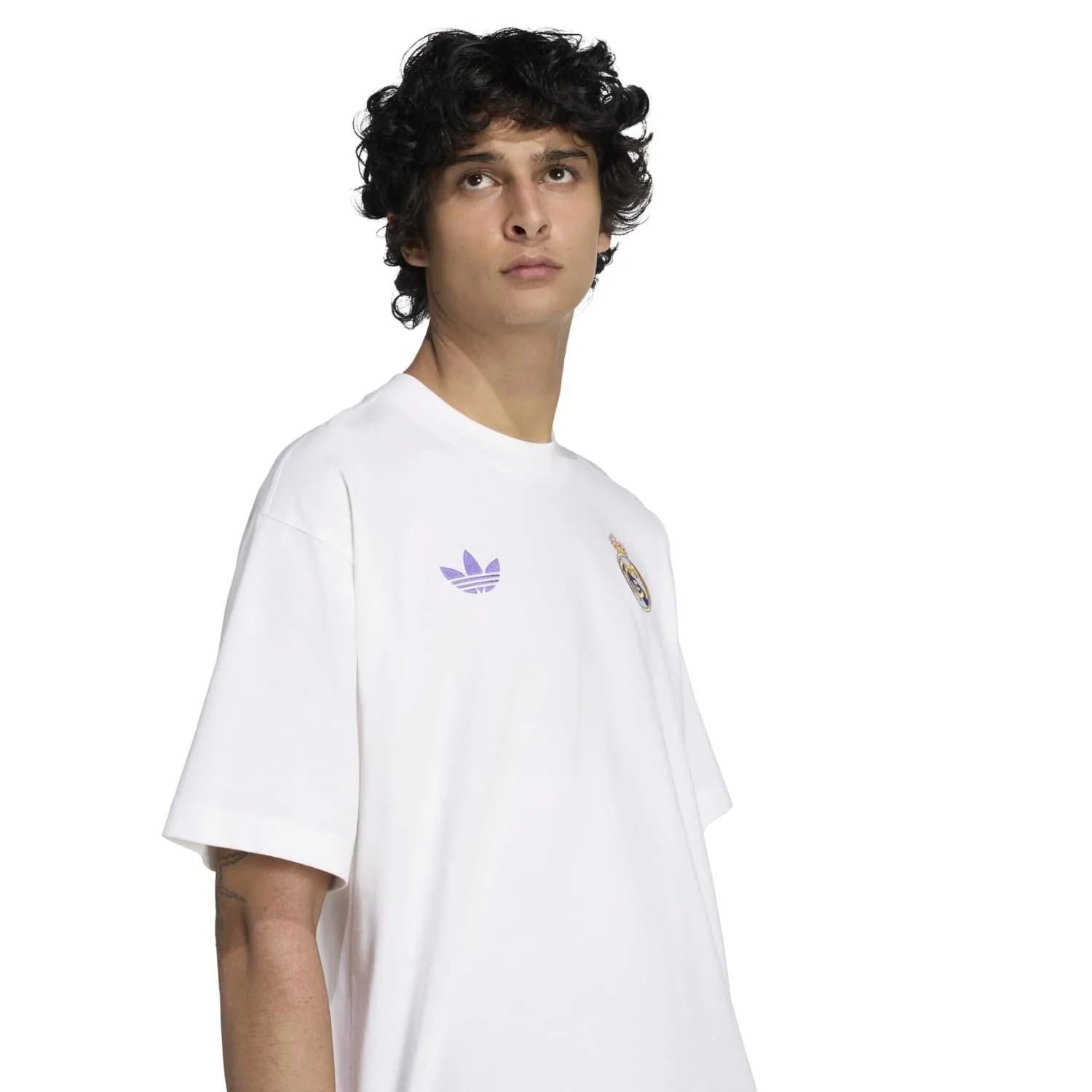 Mens adidas Originals LFSTLR T-Shirt 25/26 White - Image 7