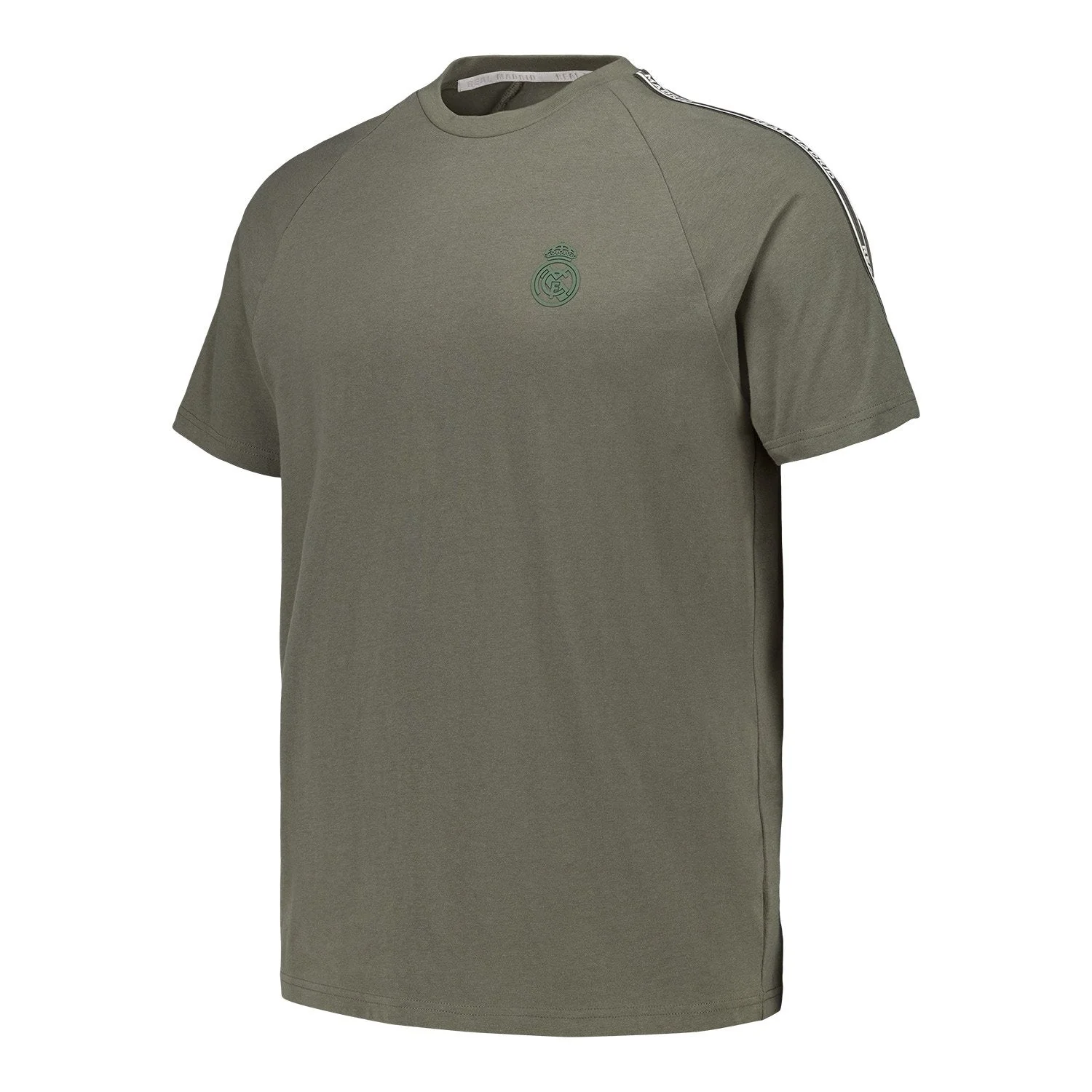 Men’s Green Block Tape T‑Shirt - Image 2