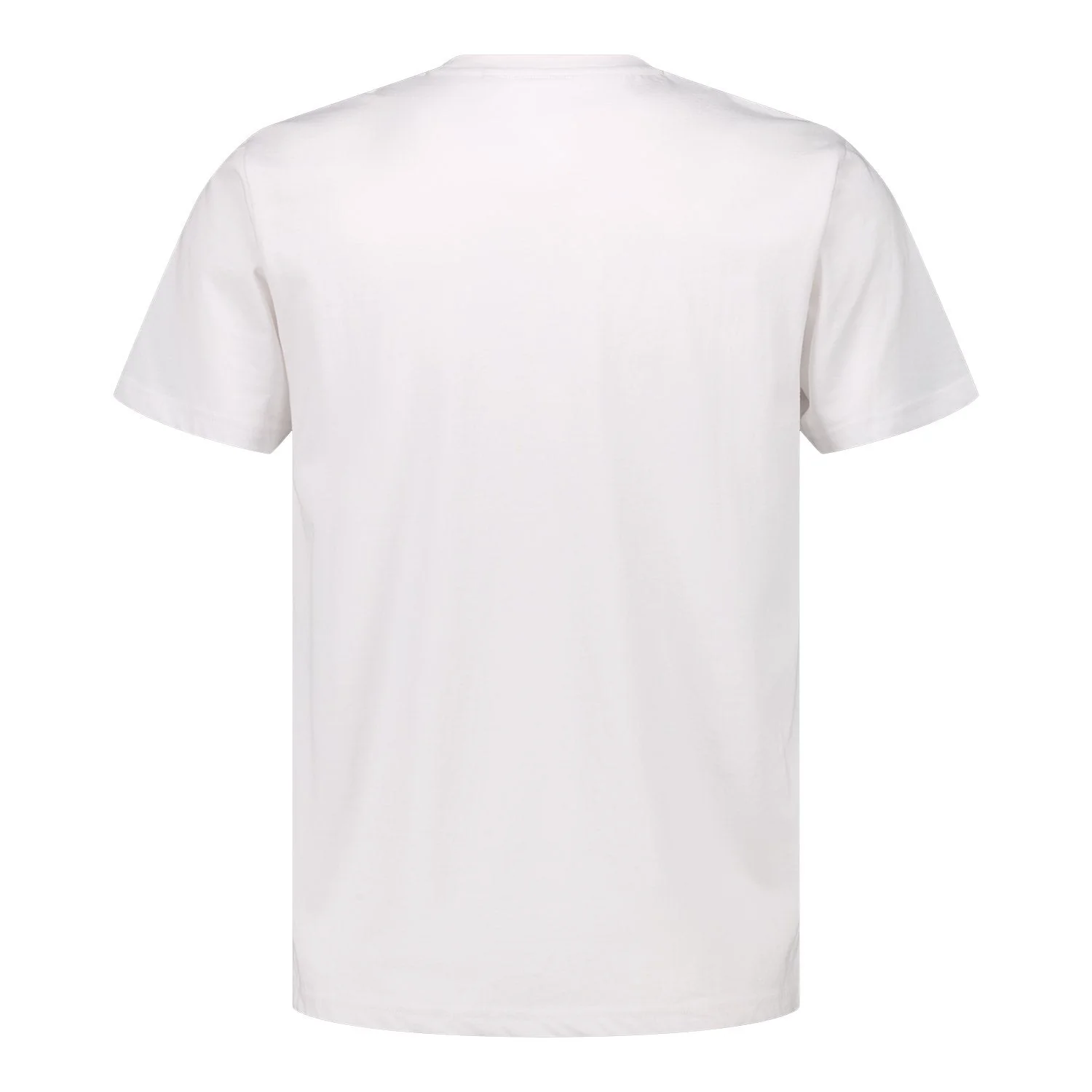 Mens Tape Block T-Shirt White - Image 3