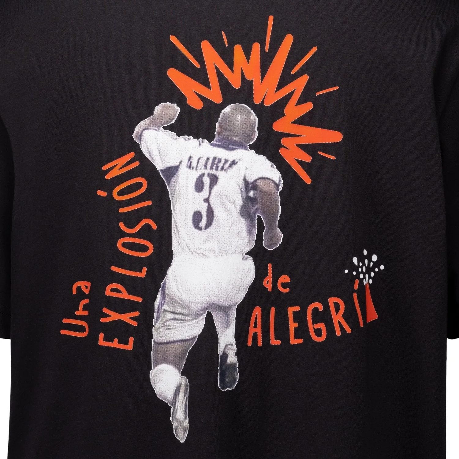 Mens T-Shirt Roberto Carlos adidas Magic Moments Black - Image 4