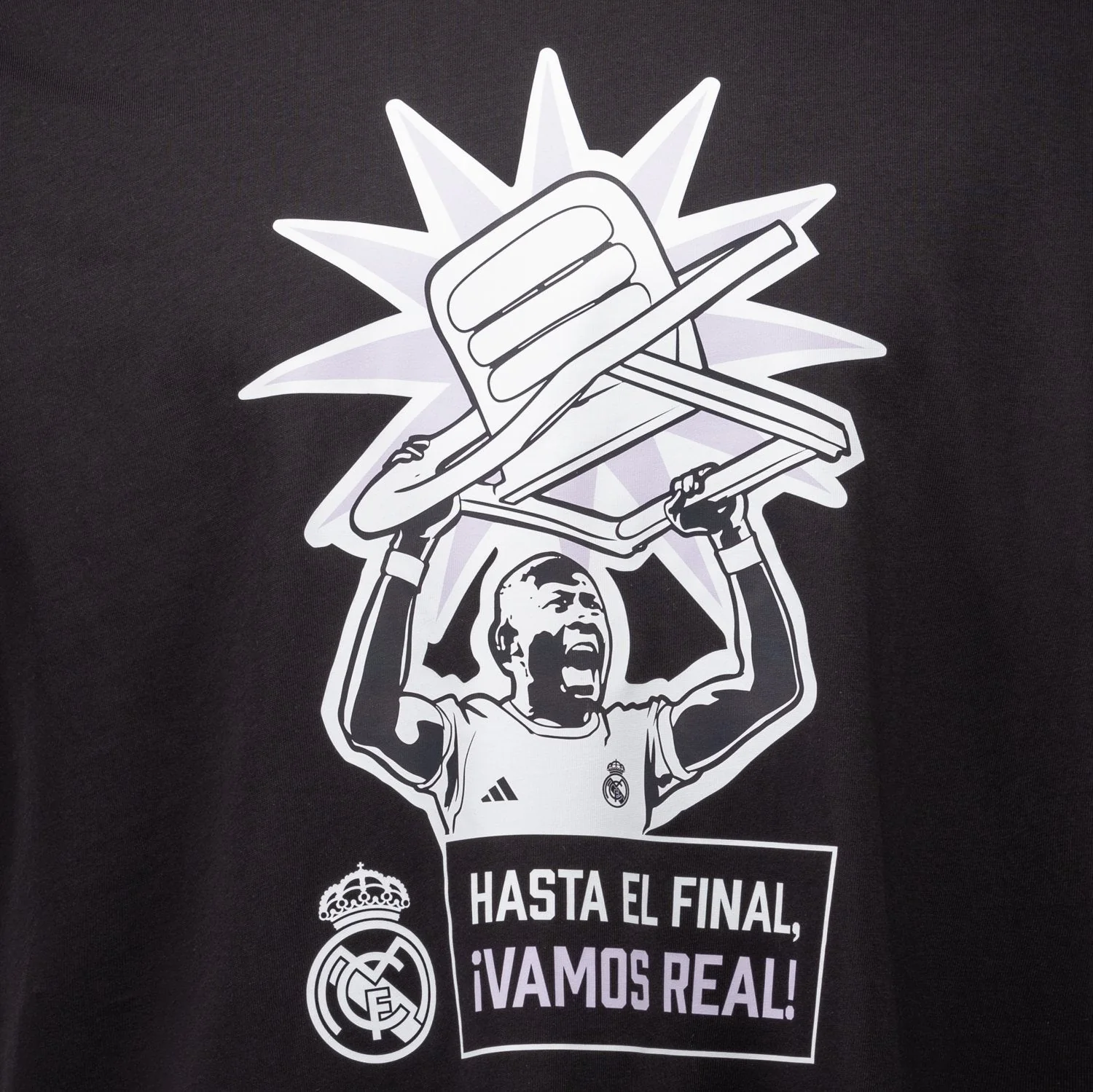 Mens T-Shirt Alaba adidas Magic Moments Black - Image 5