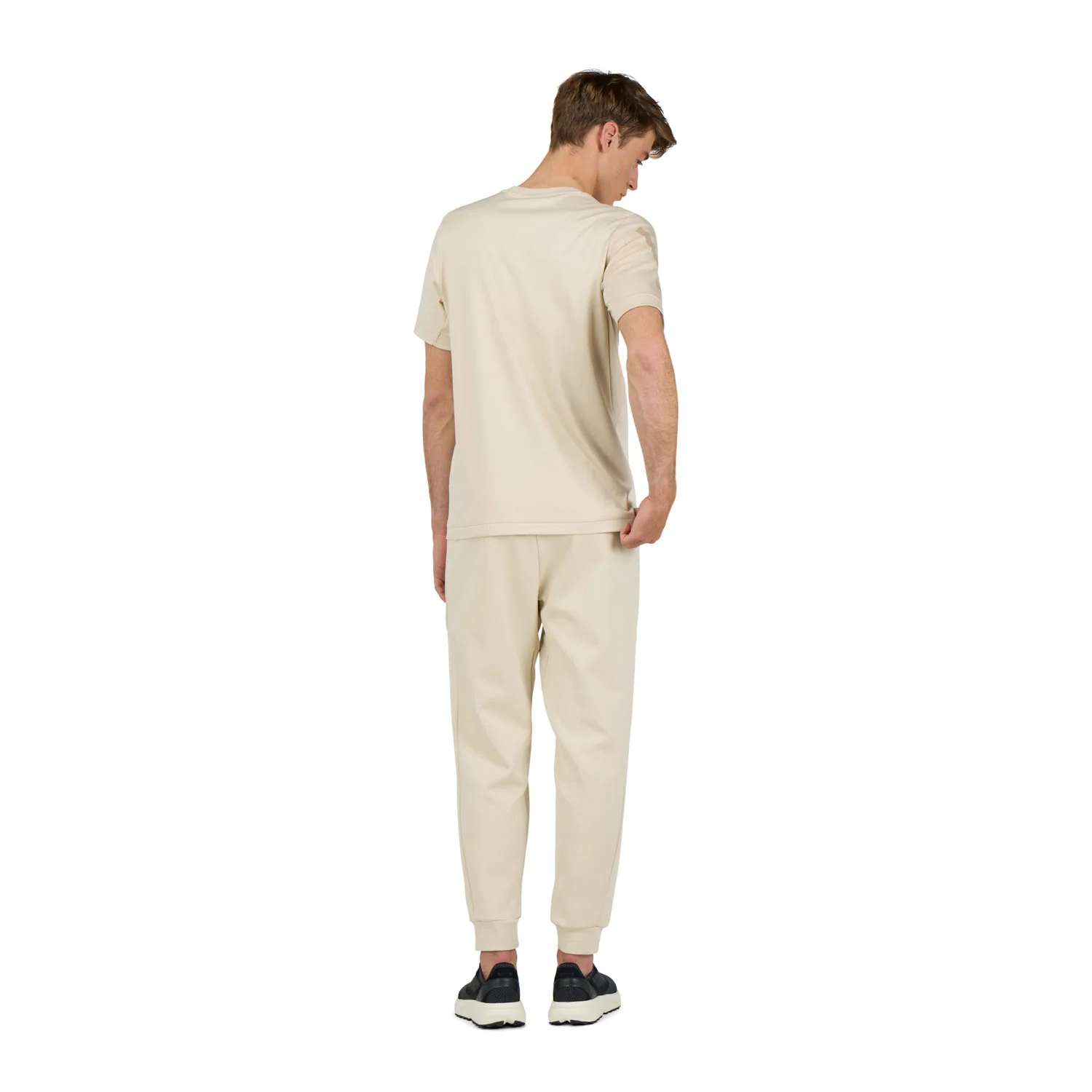 Mens adidas Real Urban Z.N.E. T-shirt Beige - Image 5