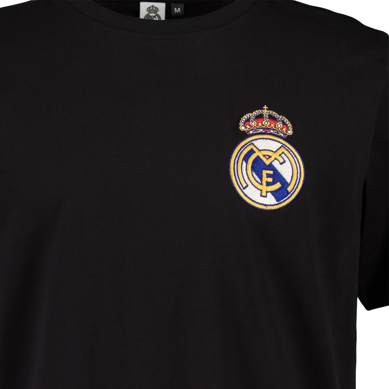 Mens Collegiate T-Shirt Black - Image 4