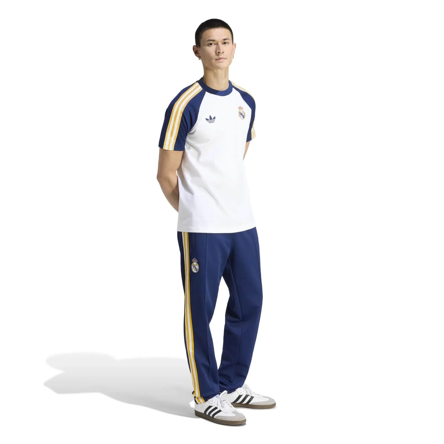 Mens T-Shirt adidas Originals 25/26 White - Image 4