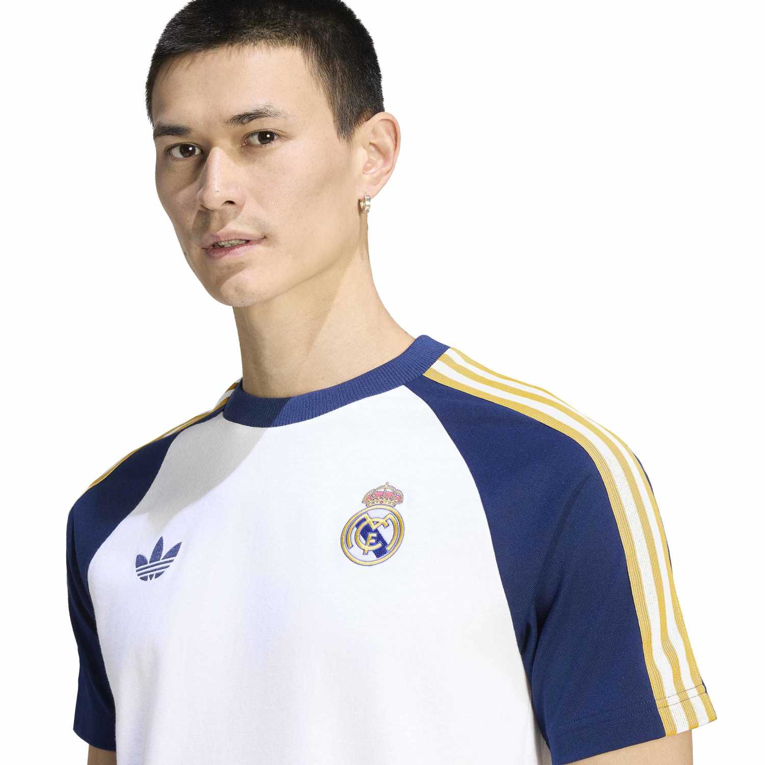 Mens T-Shirt adidas Originals 25/26 White - Image 5