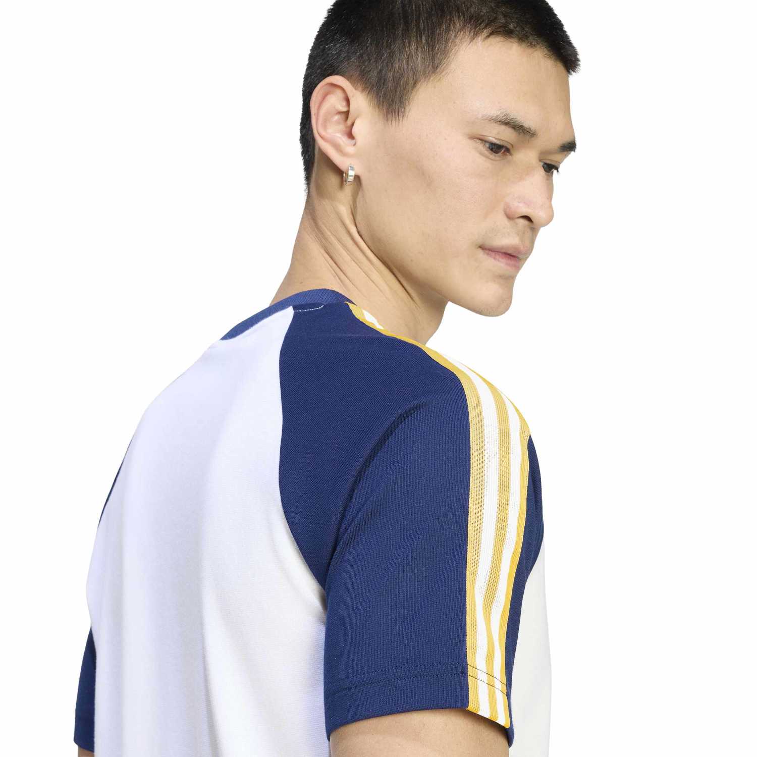 Mens T-Shirt adidas Originals 25/26 White - Image 6