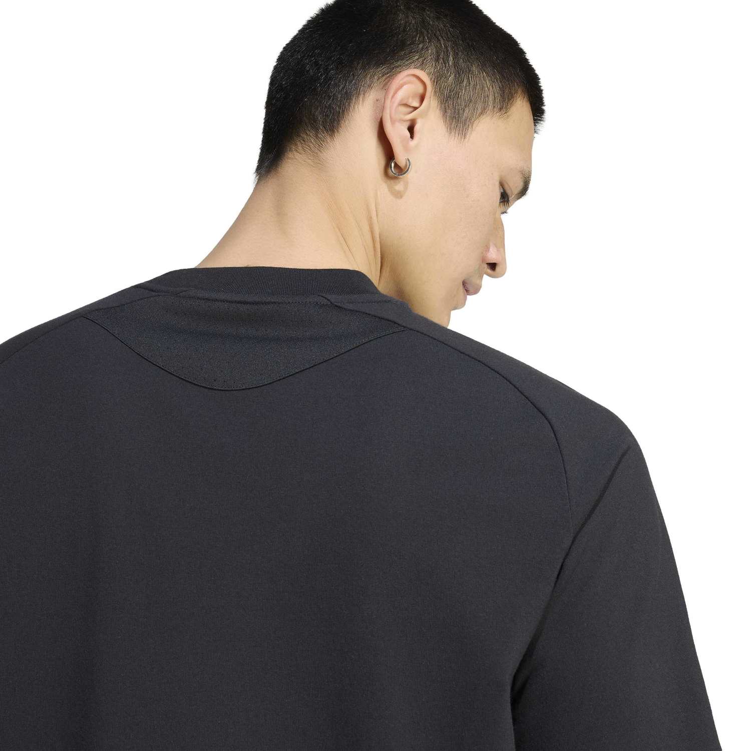 Mens adidas Tiro Travel 25/26 Black T-Shirt - Image 6