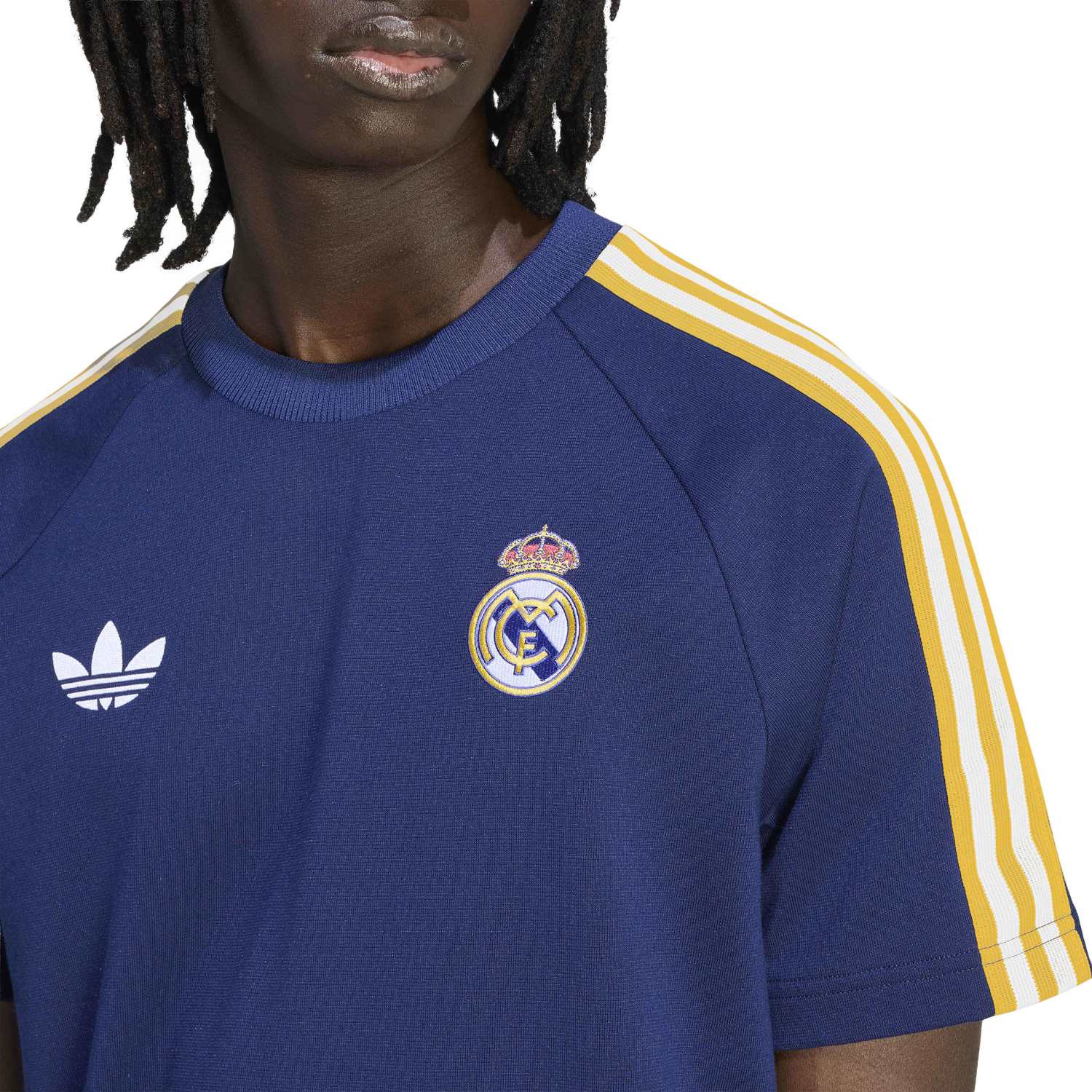 Mens T-Shirt adidas Originals 25/26 Navy Blue - Image 4