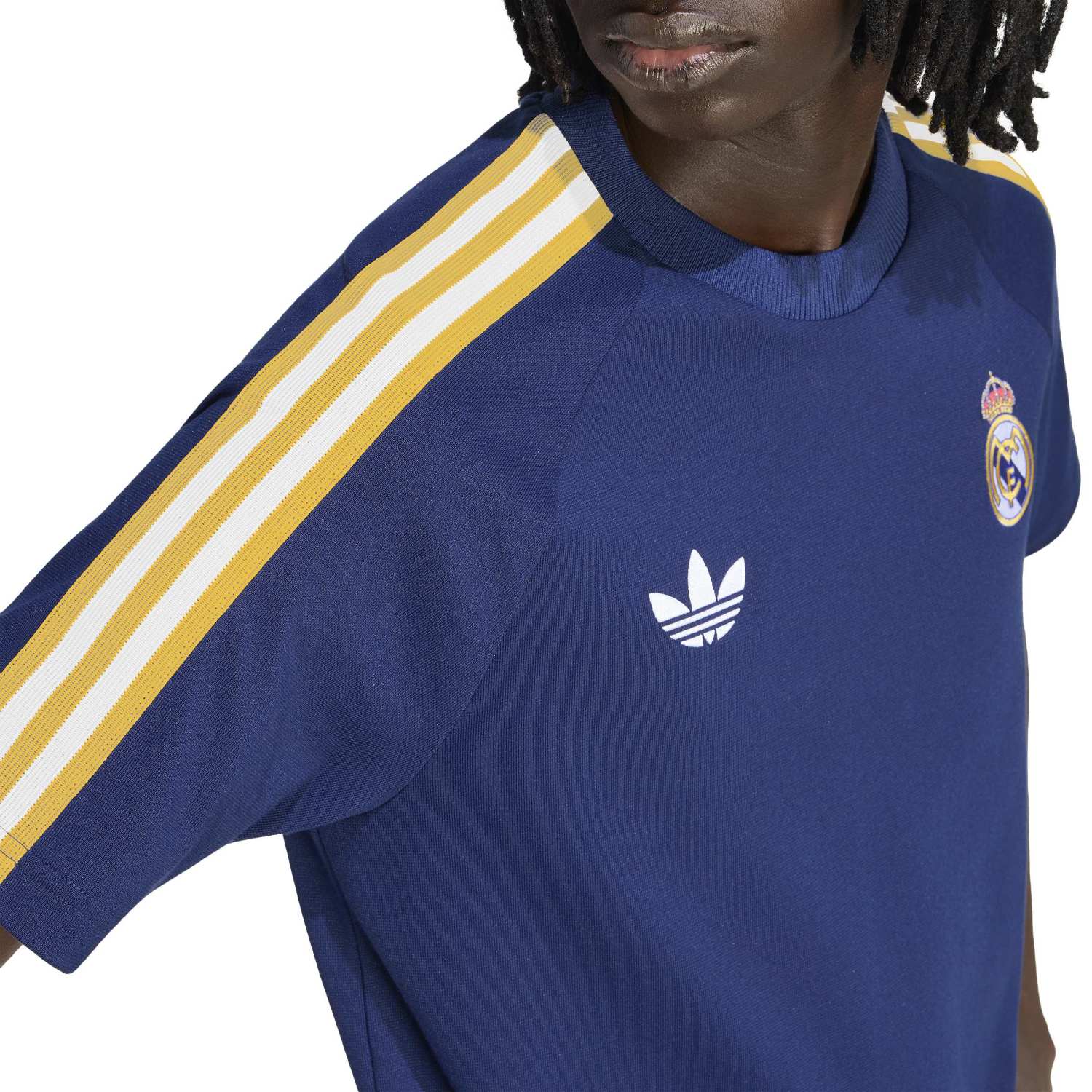 Mens T-Shirt adidas Originals 25/26 Navy Blue - Image 5