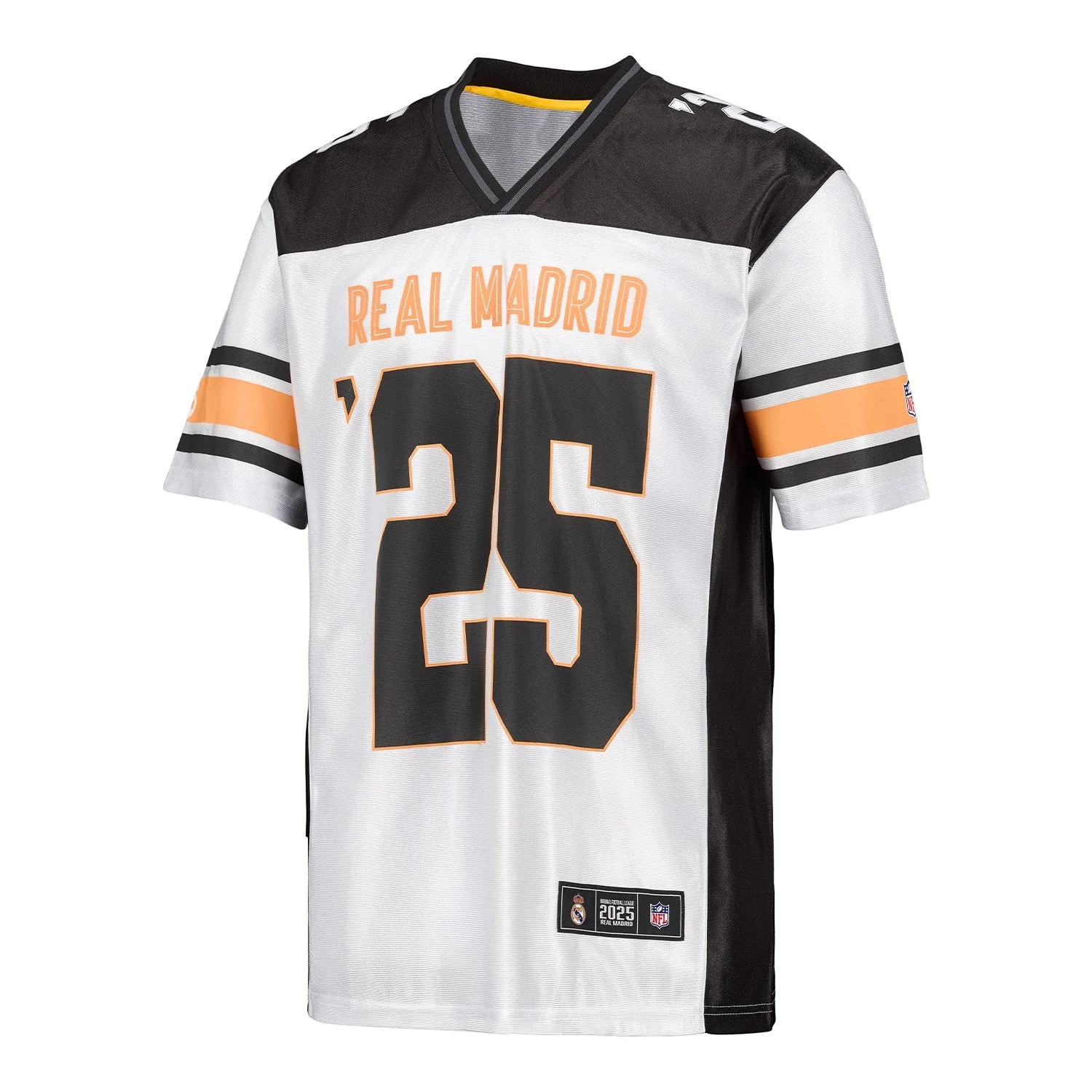 Men’s White Real Madrid x NFL T‑Shirt - Image 2