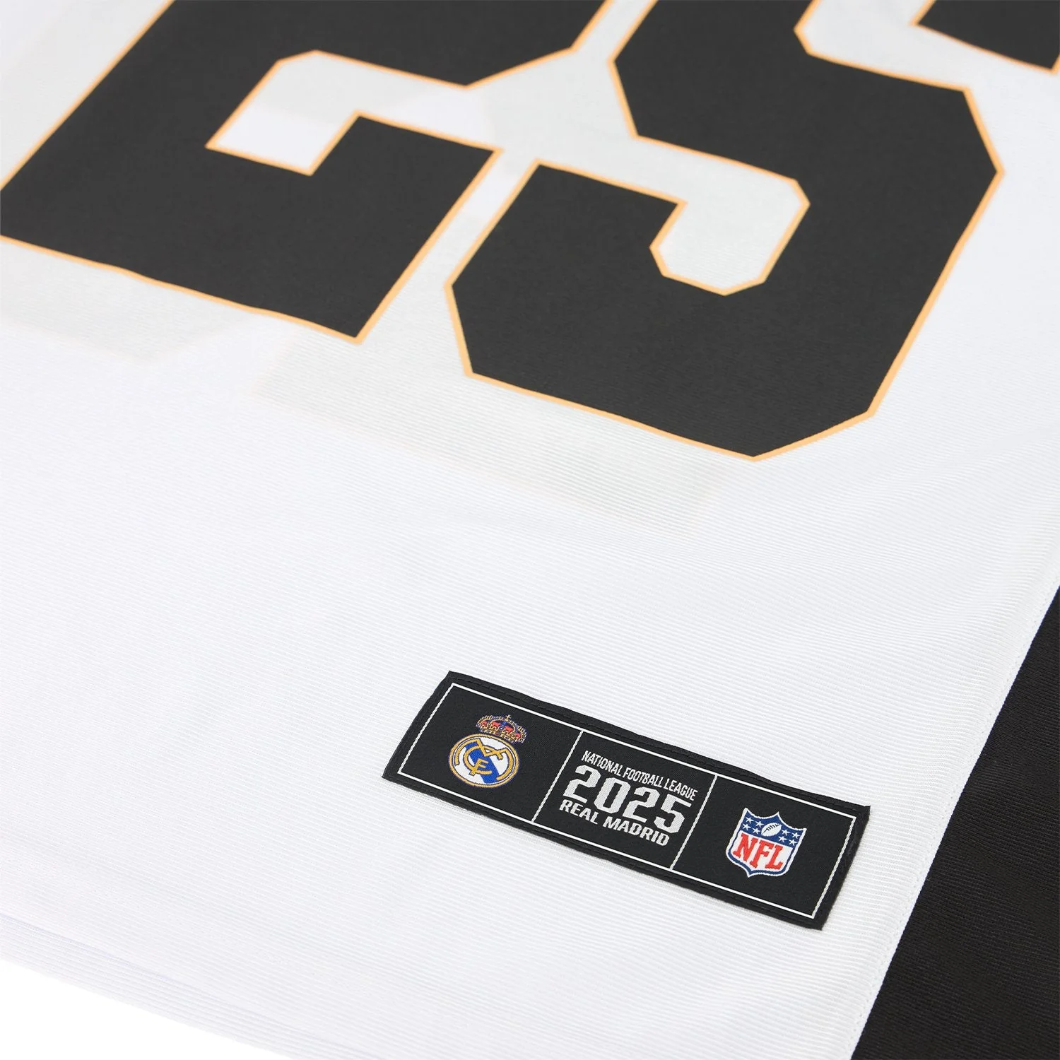 Men’s White Real Madrid x NFL T‑Shirt - Image 4