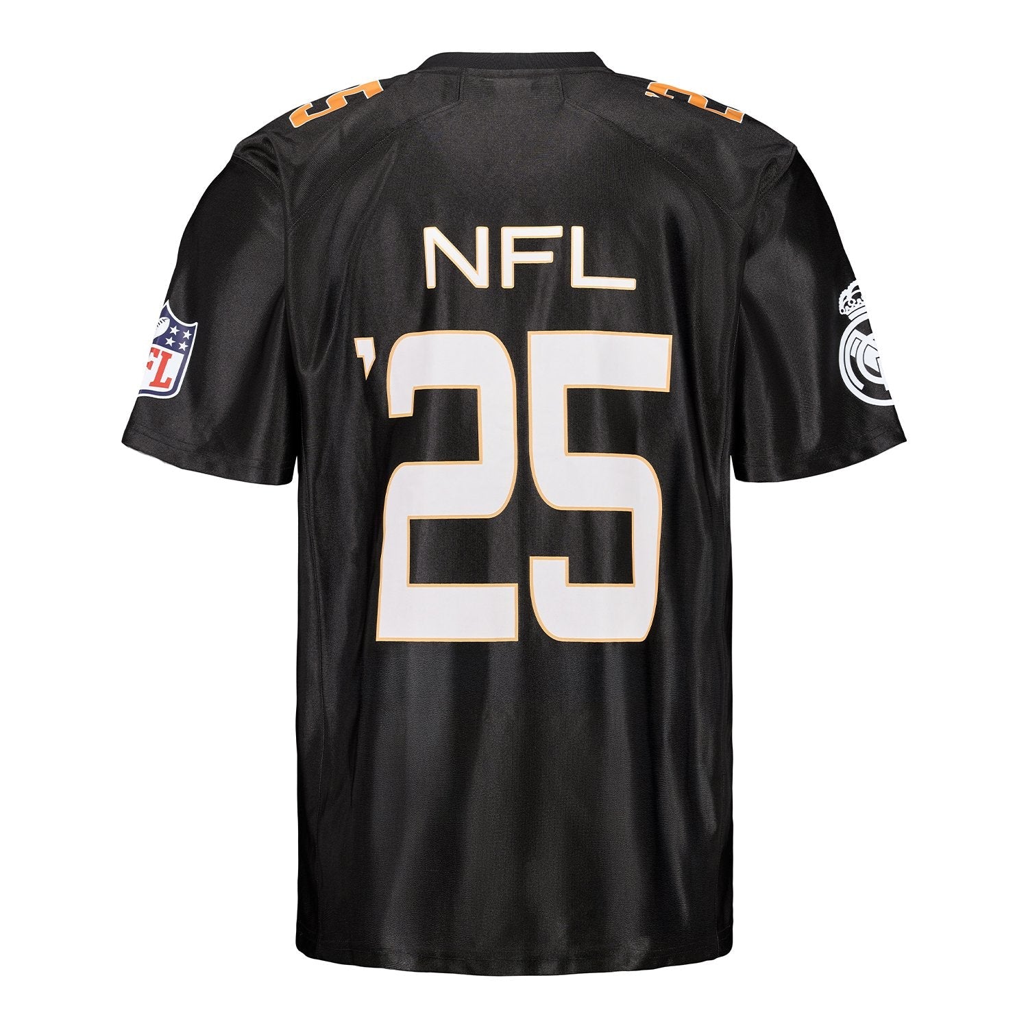 Men’s Real Madrid x NFL Black T-Shirt - Image 3