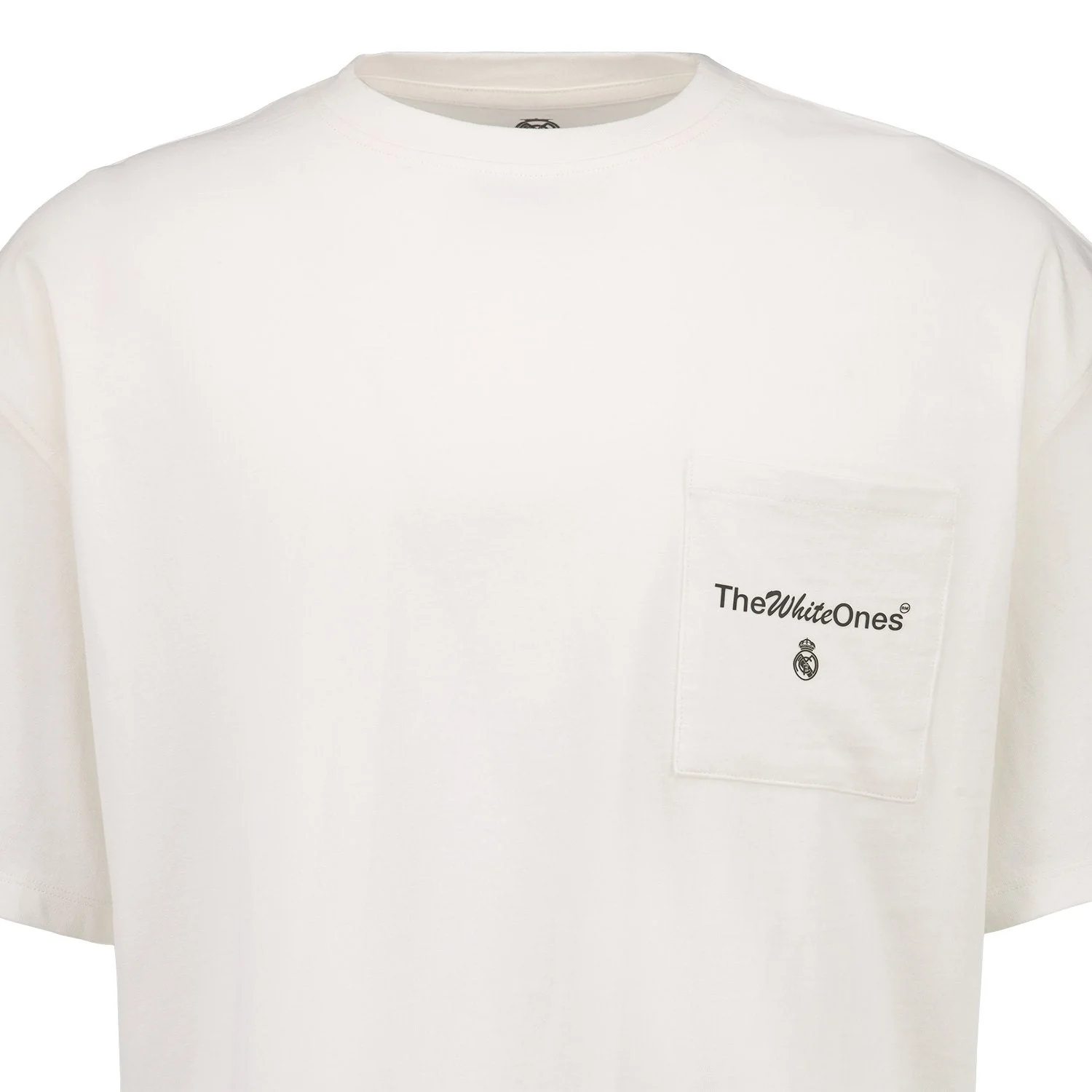 Mens The White Ones Graphic T-Shirt White - Image 3