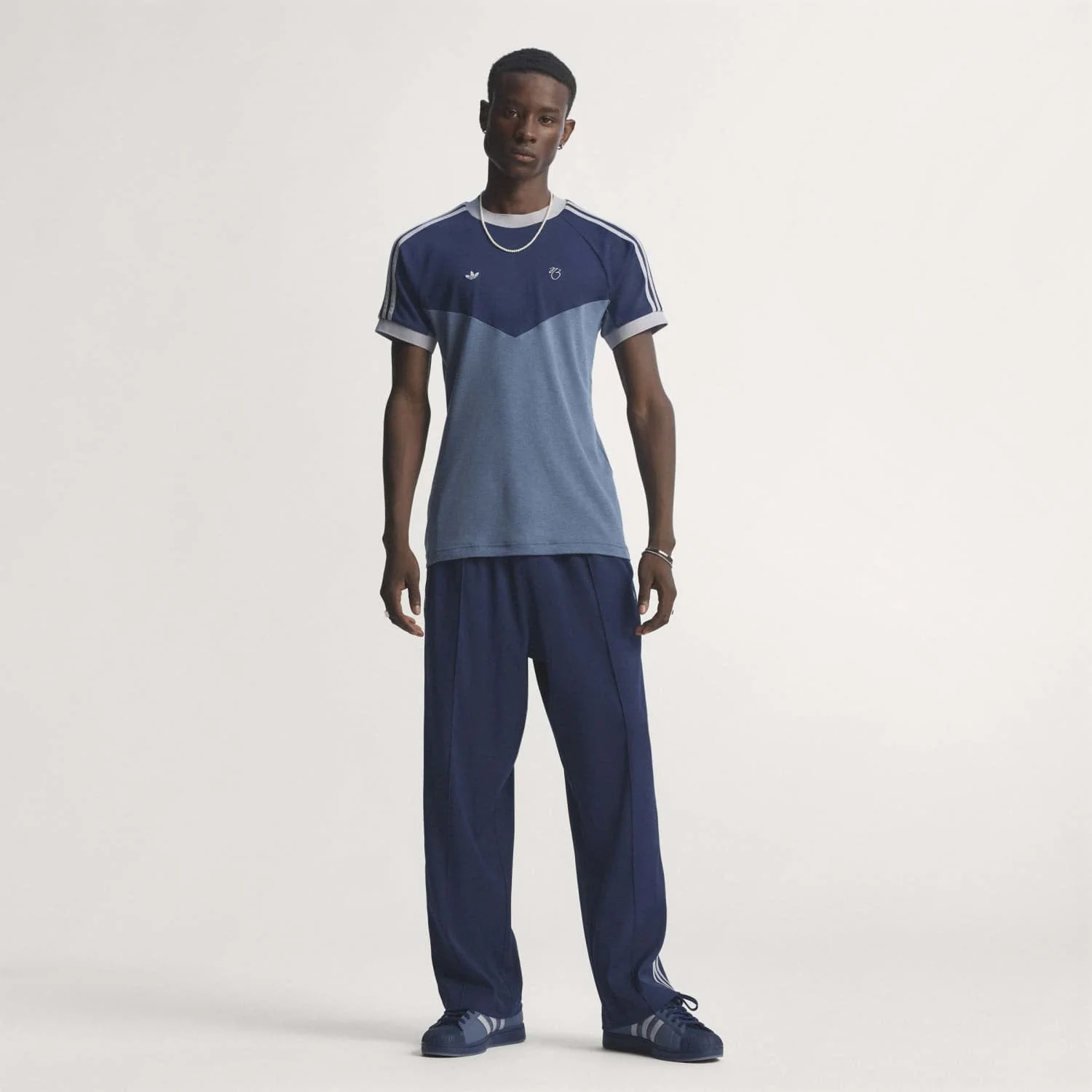 Mens adidas T-Shirt Jude Bellingham Navy - Image 5