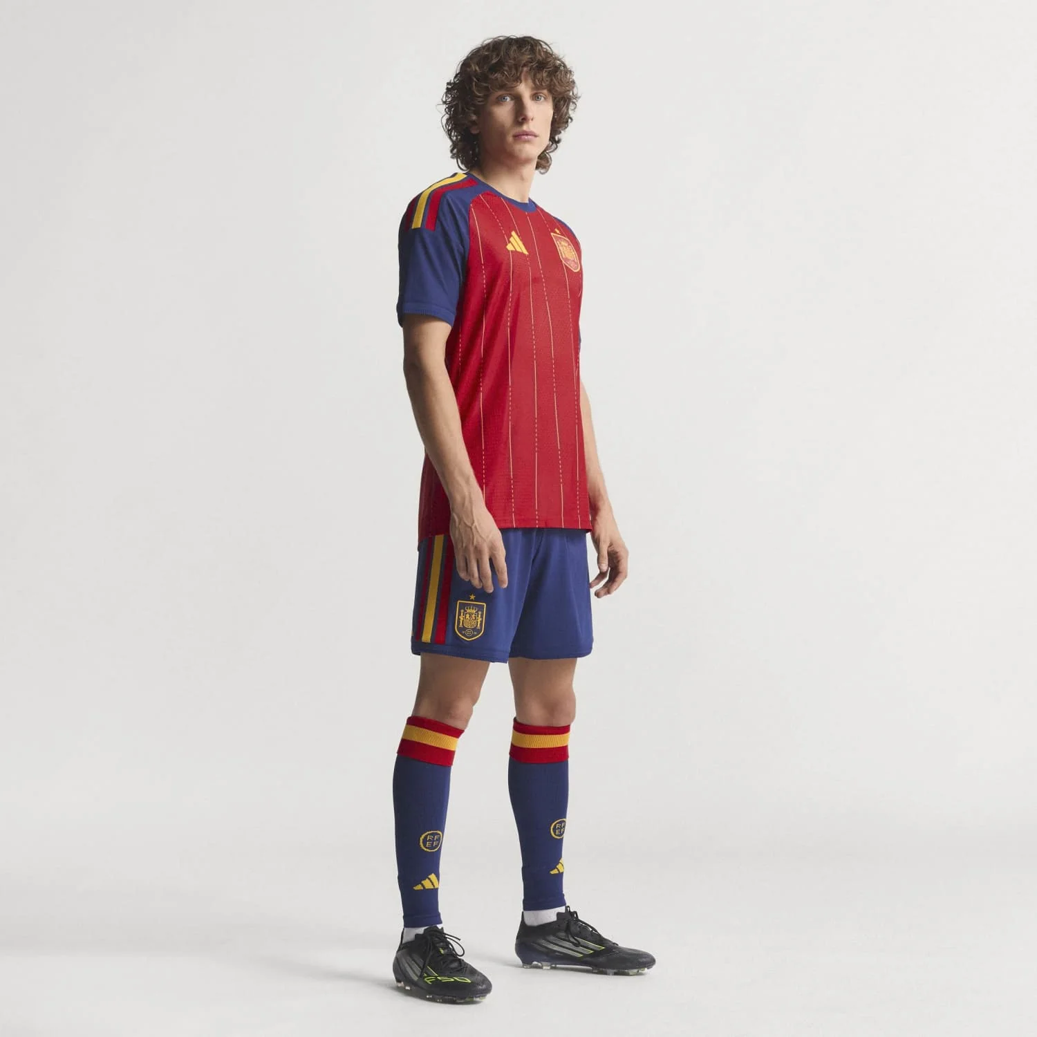 Spain Mens Authentic Home Jersey World Cup 2026 Red - Image 17