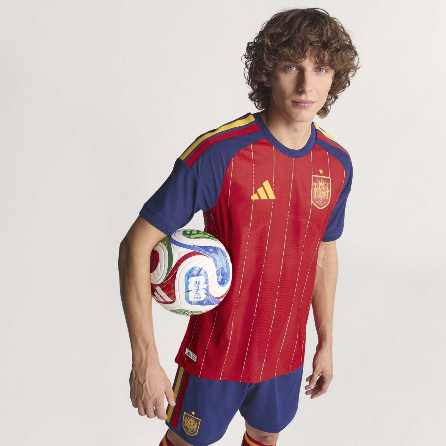 Spain Mens Authentic Home Jersey World Cup 2026 Red - Image 18