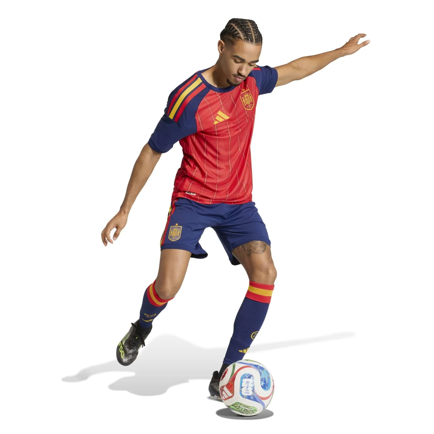 Spain Mens Authentic Home Jersey World Cup 2026 Red - Image 5