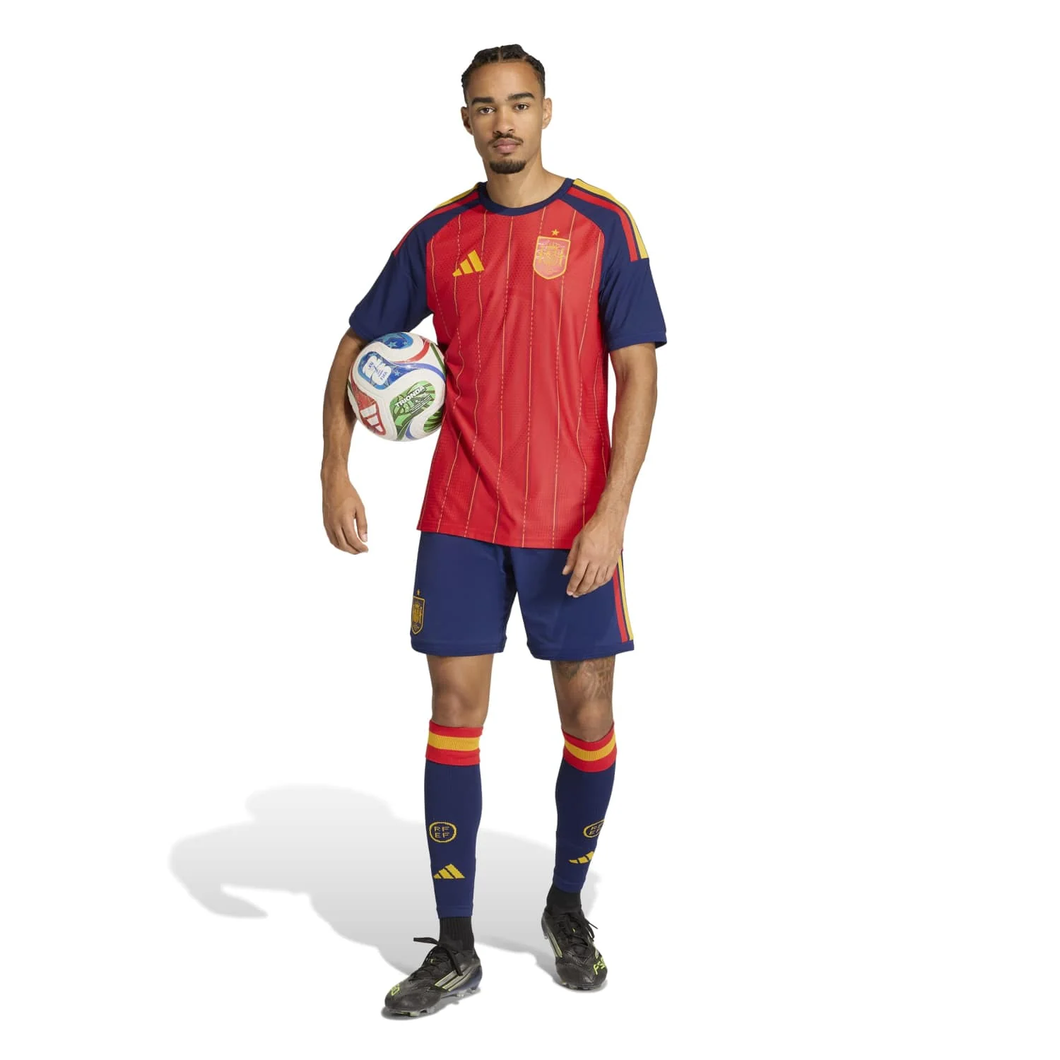 Spain Mens Authentic Home Jersey World Cup 2026 Red - Image 6