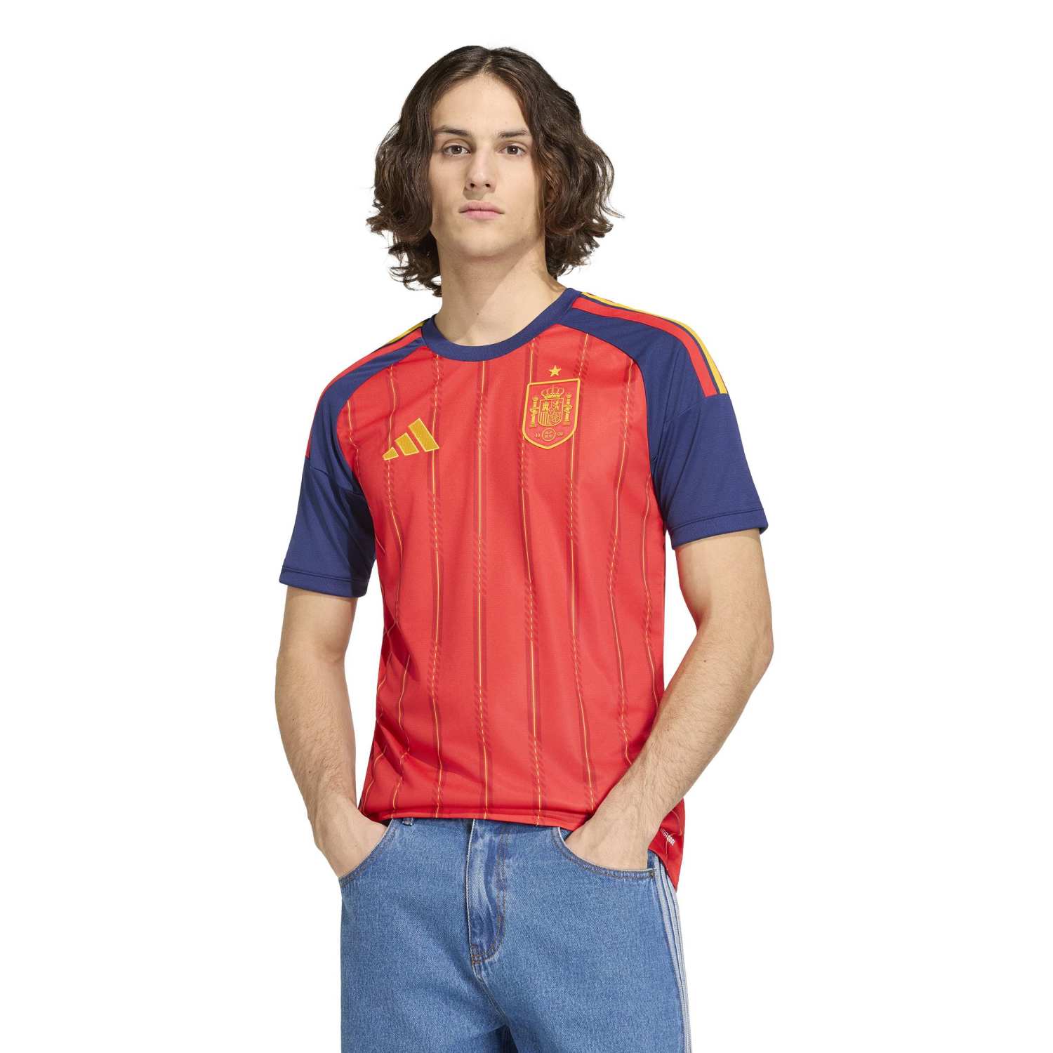 Spain Mens Home Jersey World Cup 2026 Red - Image 3