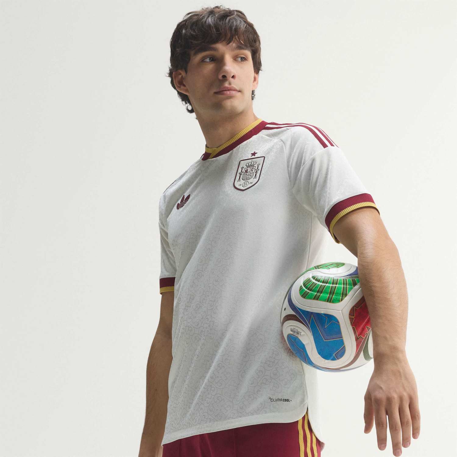 Spain Mens Authentic Away Jersey World Cup 2026 White - Image 15