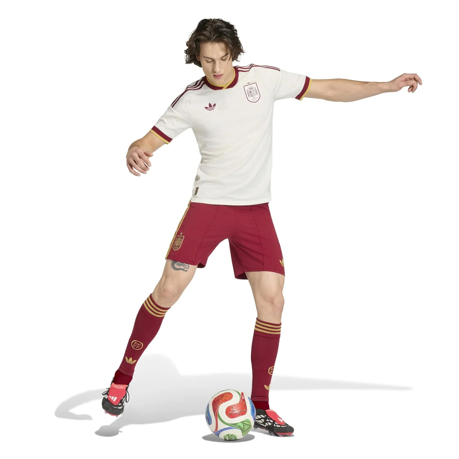 Spain Mens Authentic Away Jersey World Cup 2026 White - Image 6