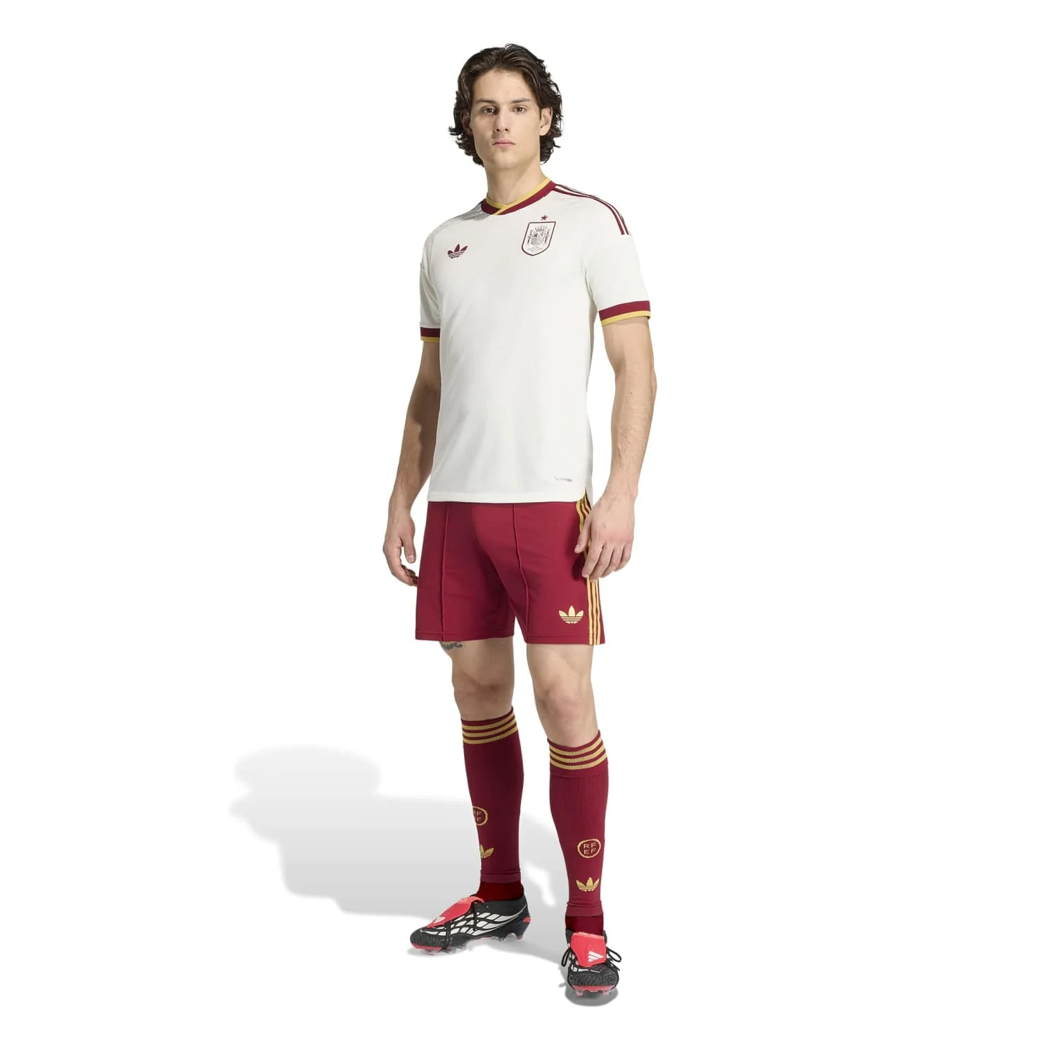 Spain Mens Authentic Away Jersey World Cup 2026 White - Image 7