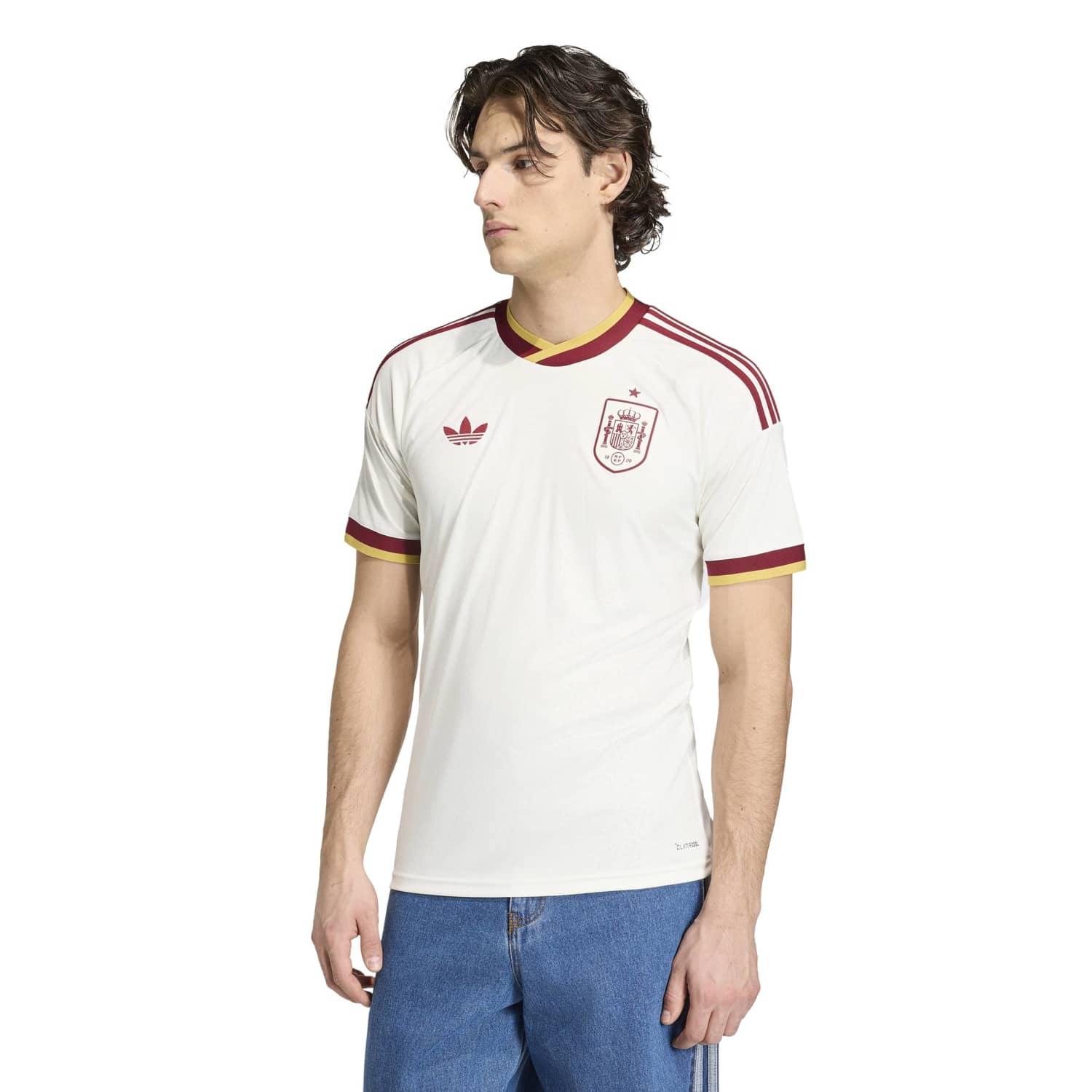 Spain Mens Away Jersey World Cup 2026 White - Image 3