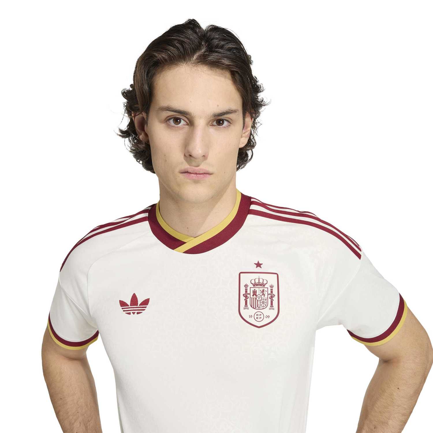 Spain Mens Away Jersey World Cup 2026 White - Image 6