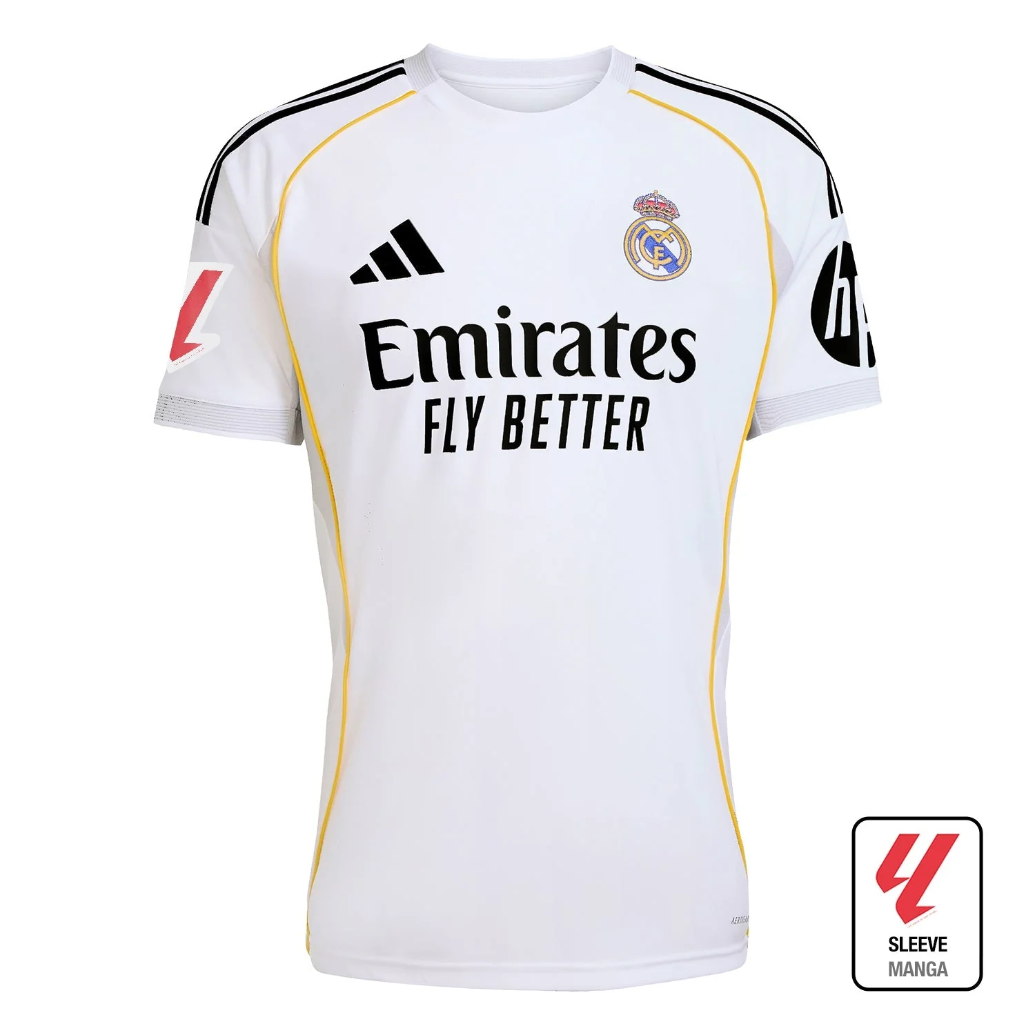 Mens Home Jersey 25/26 White - Image 9