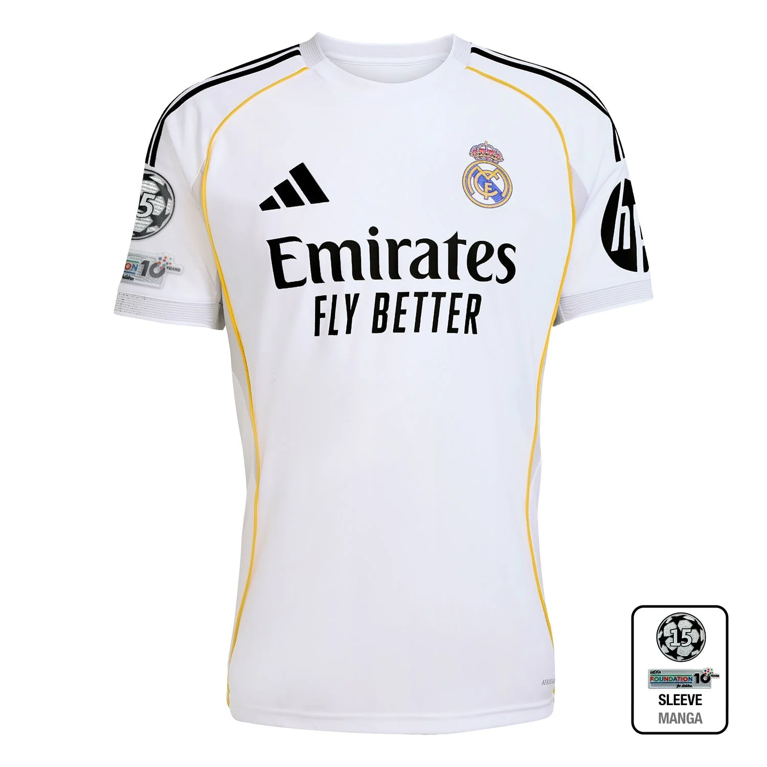 Mens Home Jersey 25/26 White - Image 8