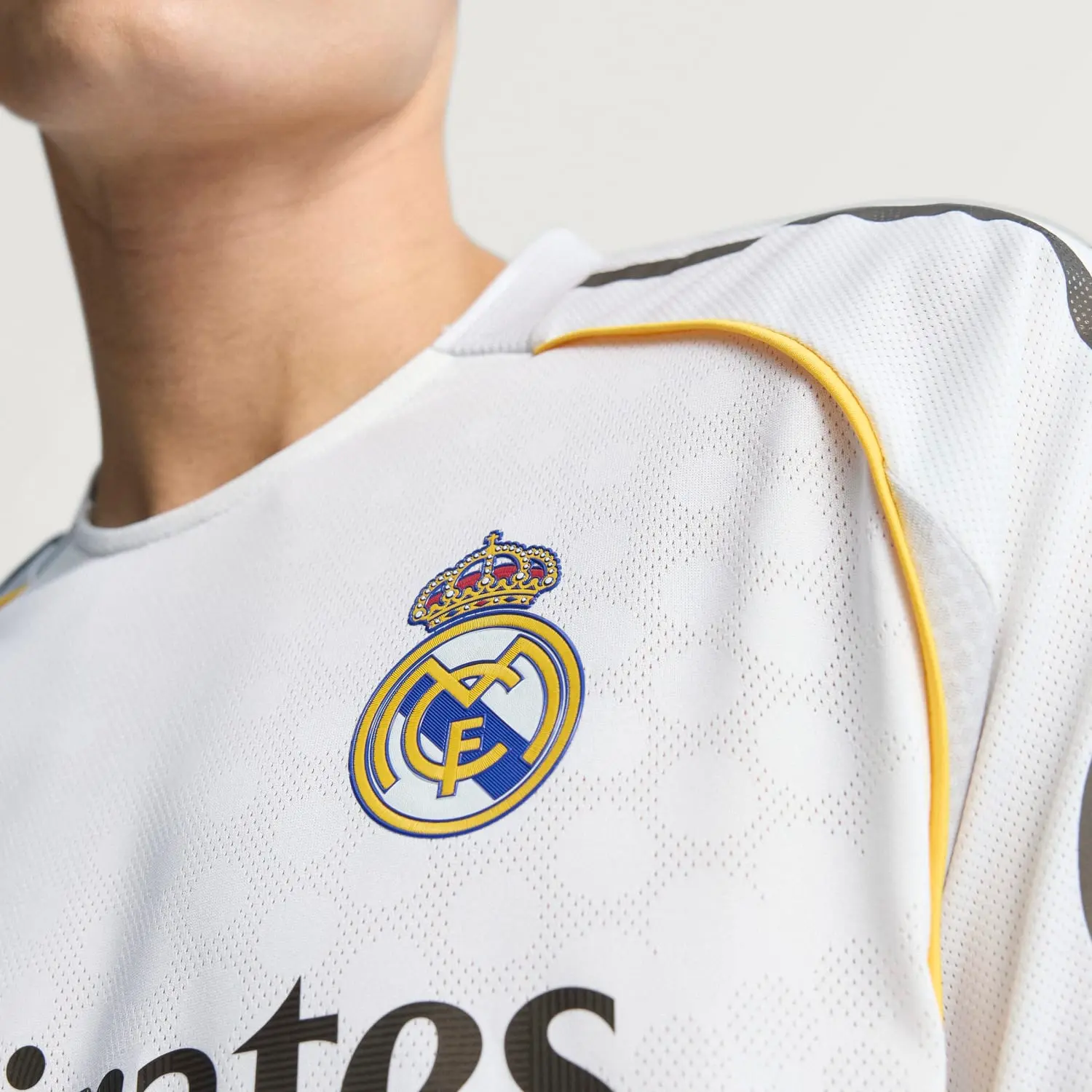 Mens Home Authentic Jersey 25/26 White - Image 3