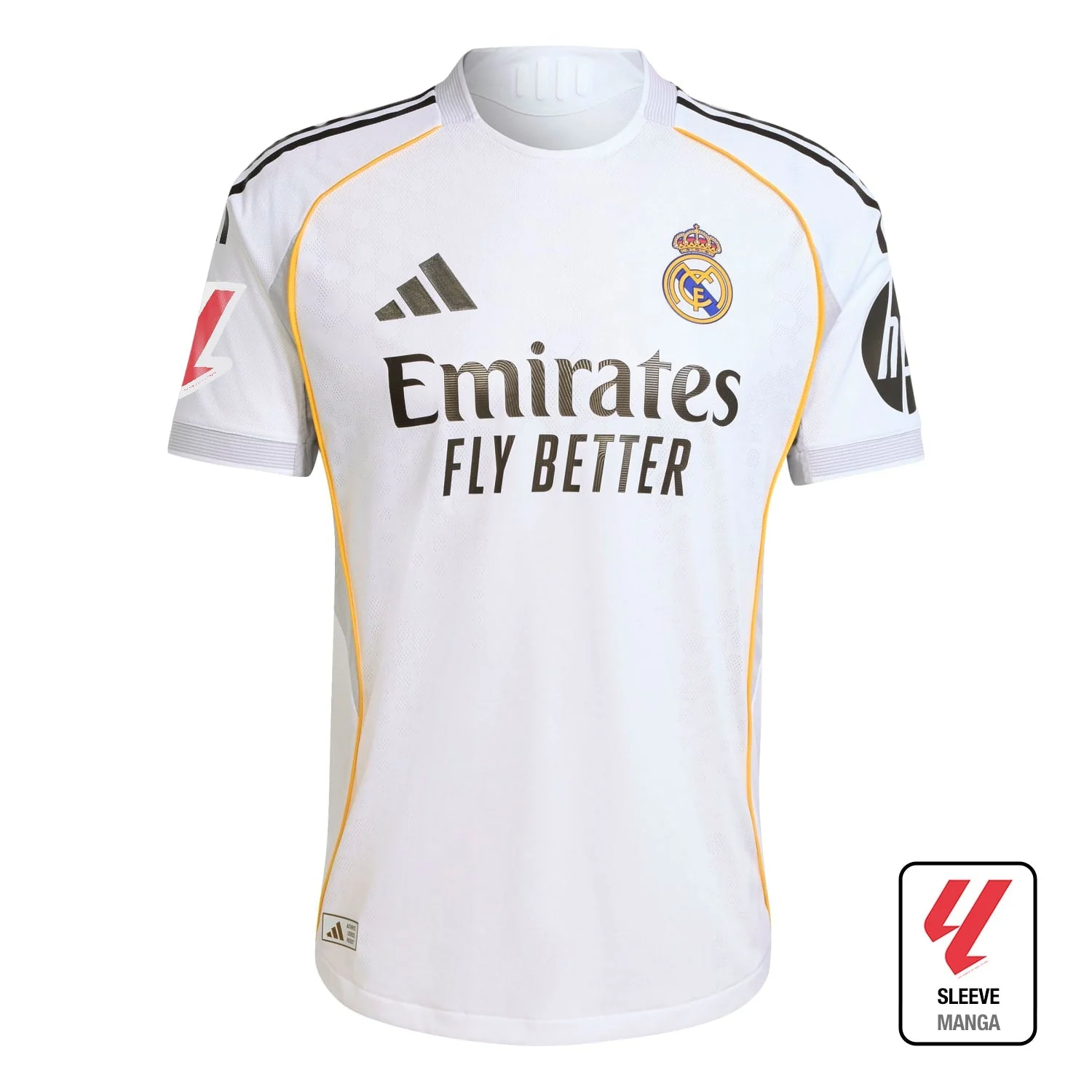 Mens Home Authentic Jersey 25/26 White - Image 10