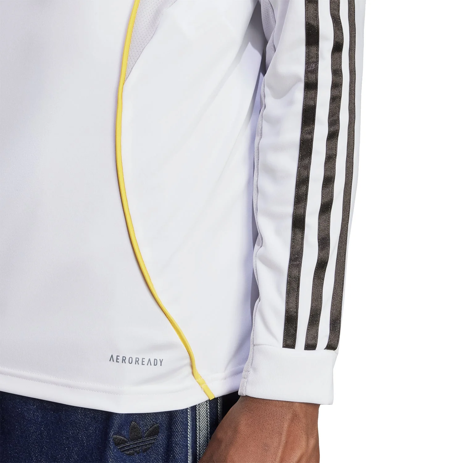 Mens Home Long Sleeve Shirt 25/26 White - Image 7