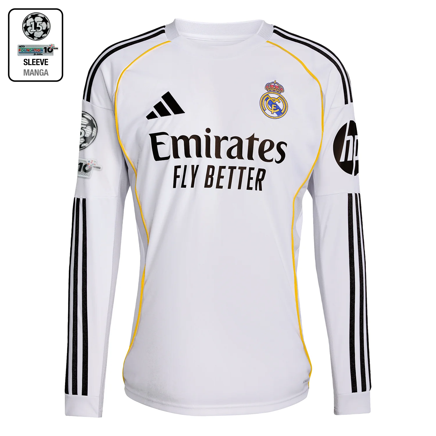 Mens Home Long Sleeve Shirt 25/26 White - Image 8