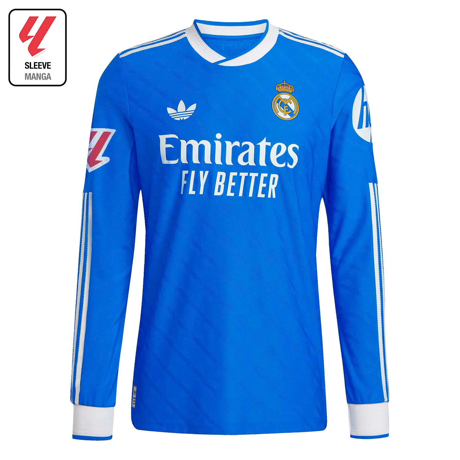Mens Third Long Sleeve Authentic Shirt 25/26 Blue - Image 12