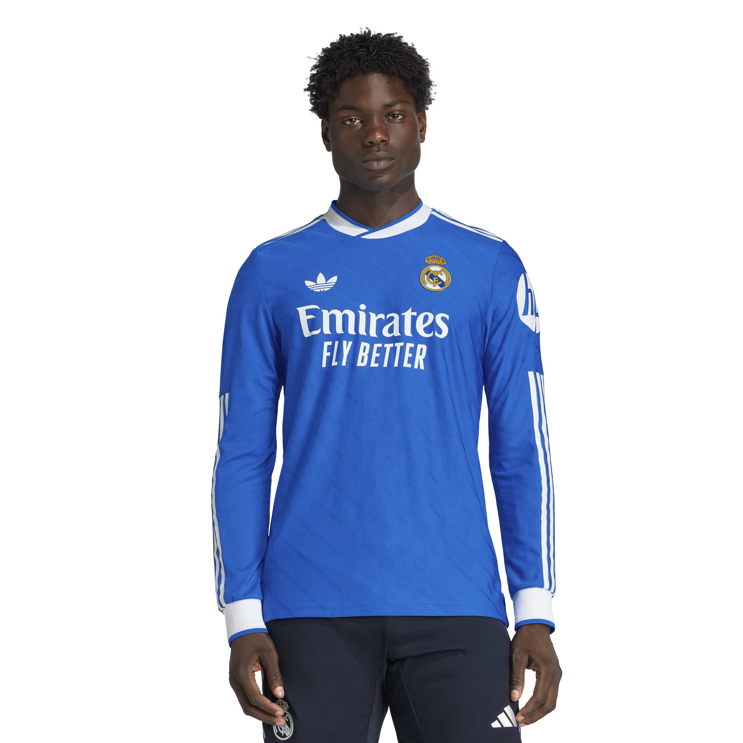 Mens Third Long Sleeve Authentic Shirt 25/26 Blue - Image 4